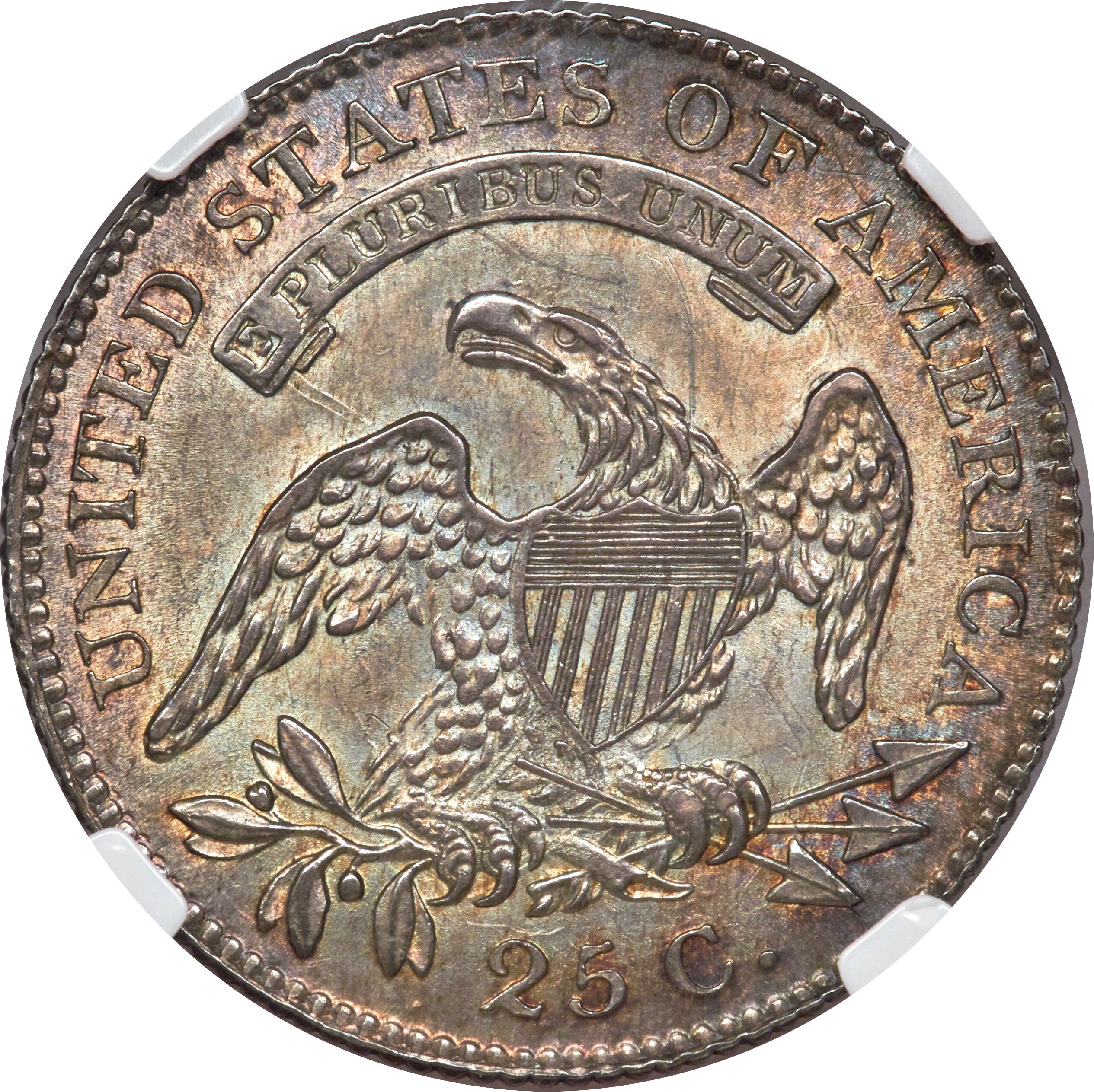1818 25c B-2 MS64 thumbnail 7