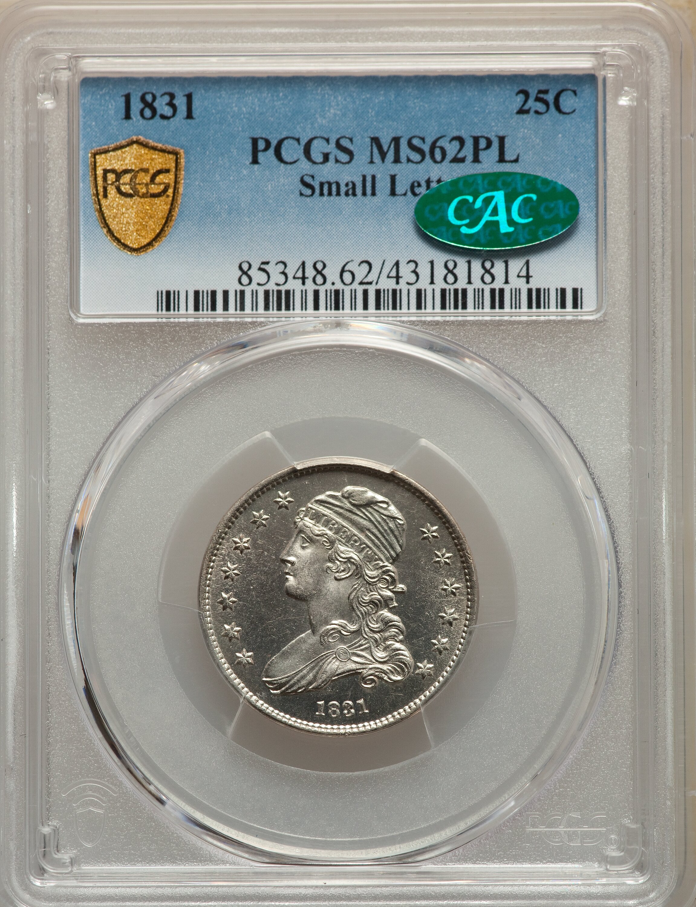 1831 25c Small Letters MS PL MS62 PL thumbnail 4