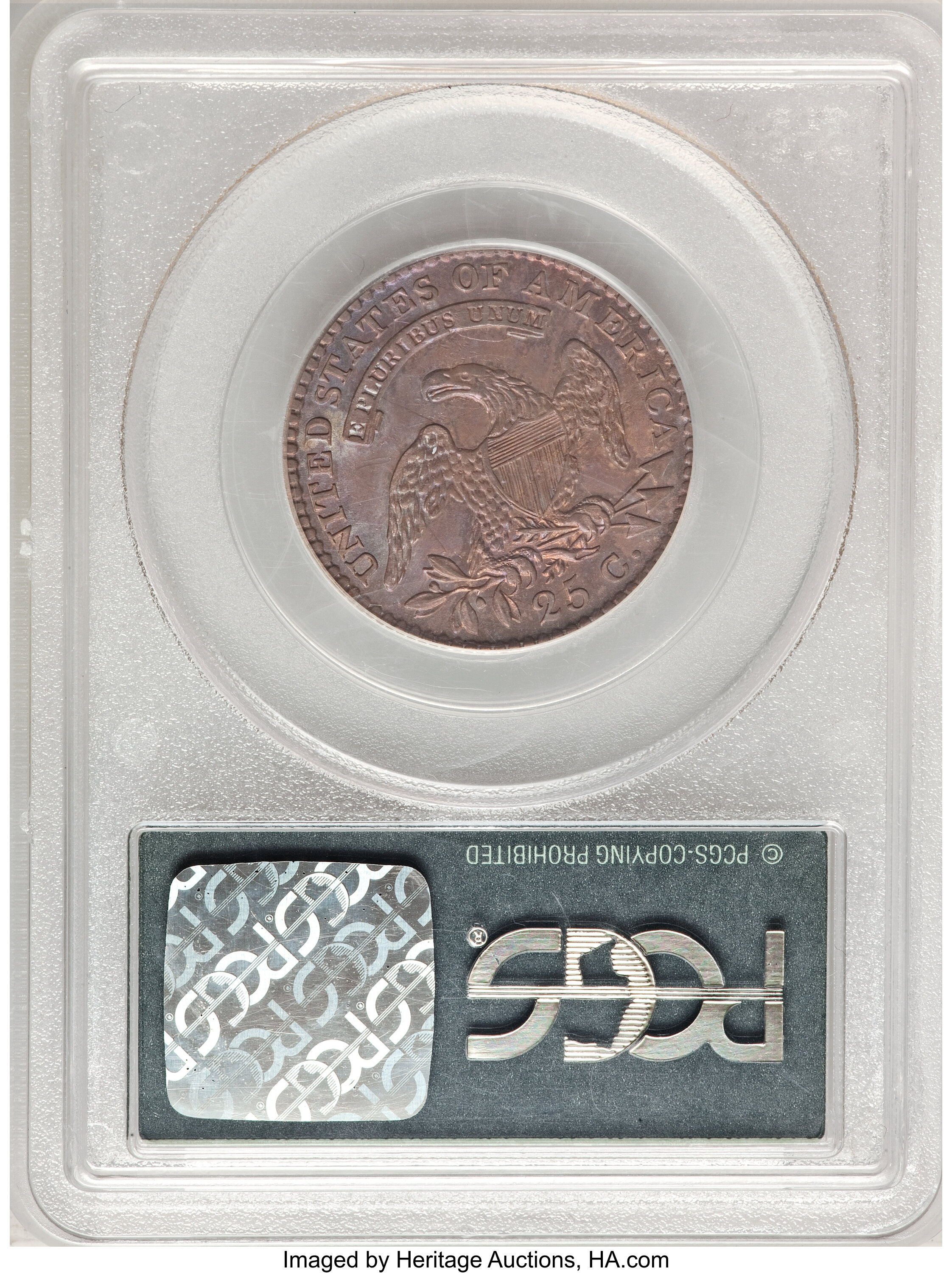 1818/5 25c Overdate, B-1 MS61 thumbnail 24