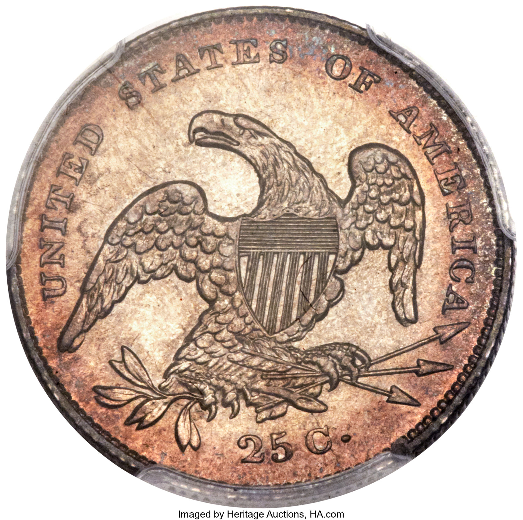 1831 25c Small Letters, B-4 XF40 thumbnail 26