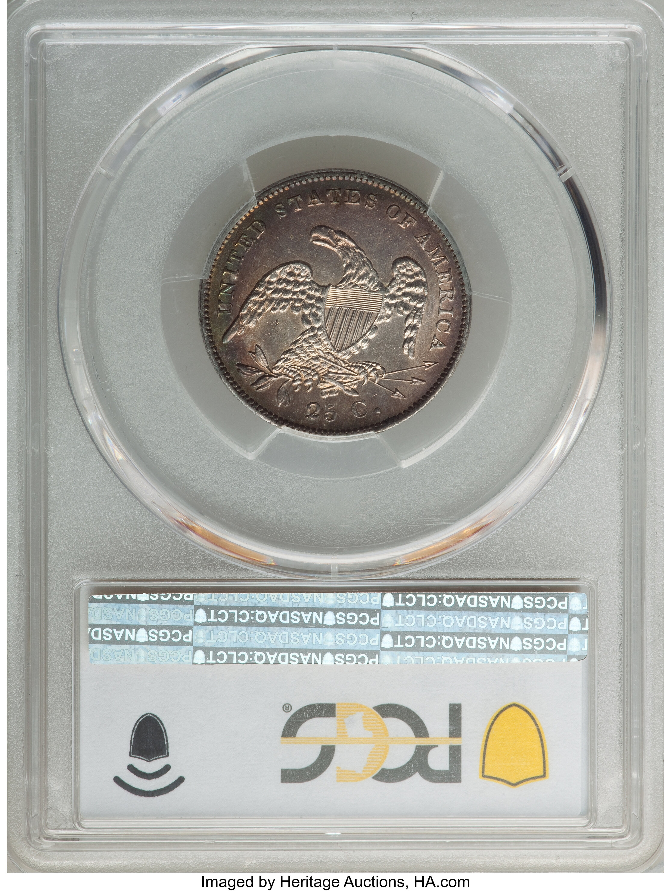 1832 25c B-2 MS62 thumbnail 4