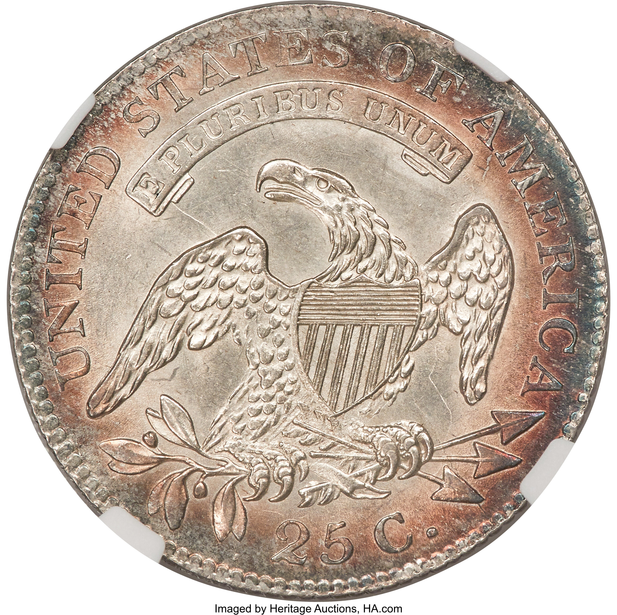 1818 25c B-2 MS64 thumbnail 3