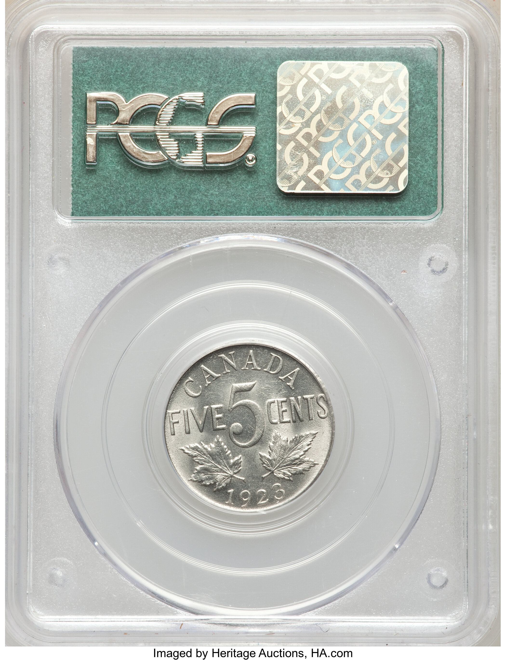 1923 5c MS64 thumbnail 4
