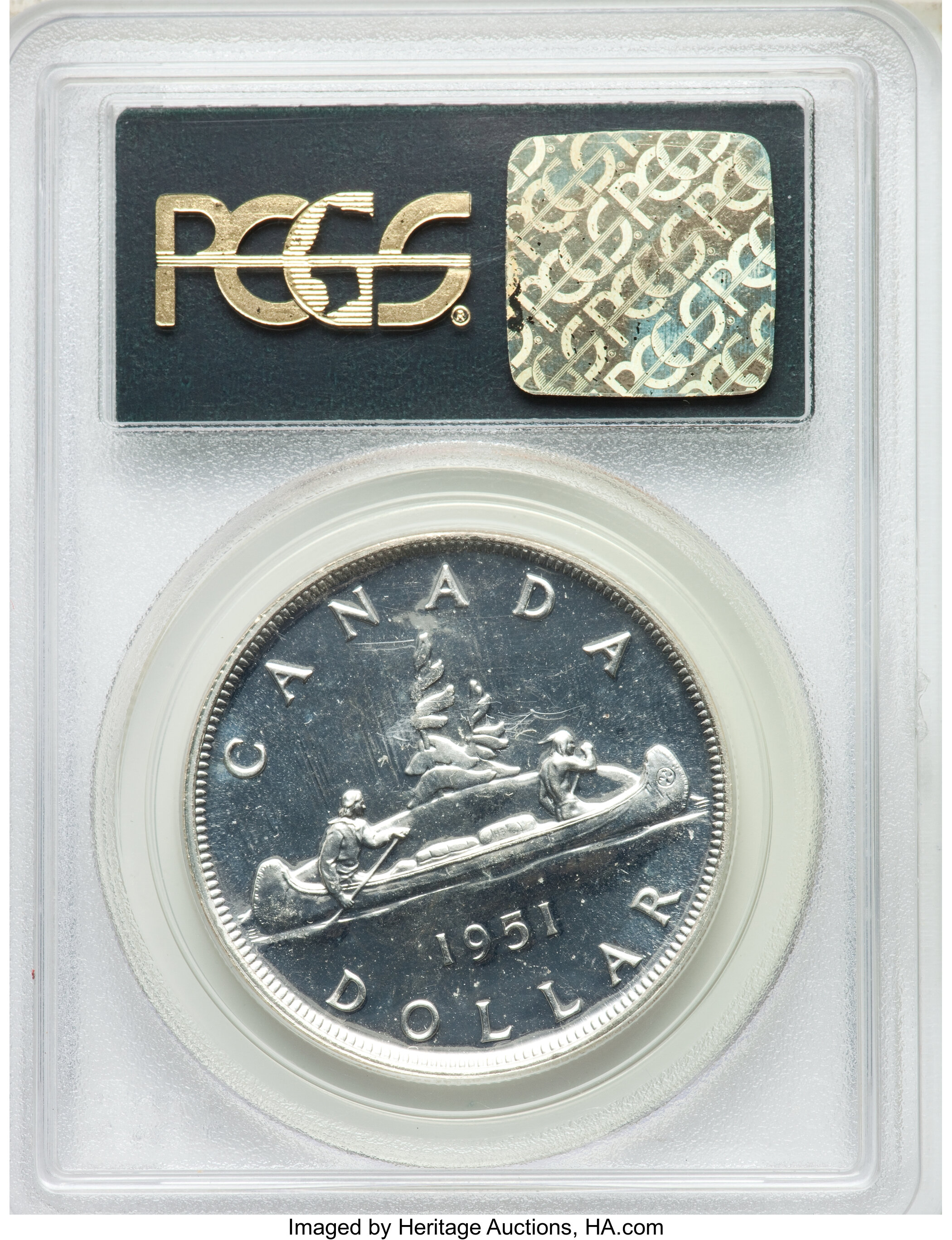 1951 S$1  Arnprior PL MS64 thumbnail 3