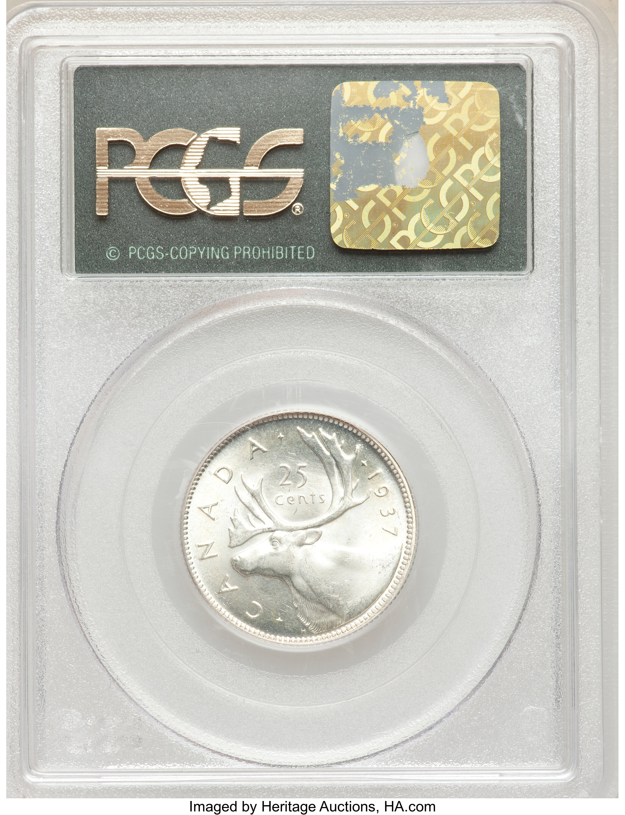 1937 25c Caribou G4 thumbnail 20