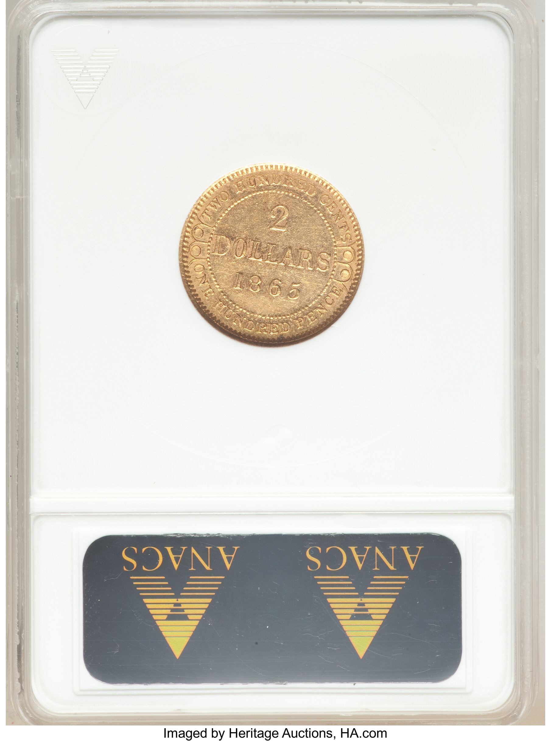 1865 $2 Newfoundland VF20 thumbnail 22