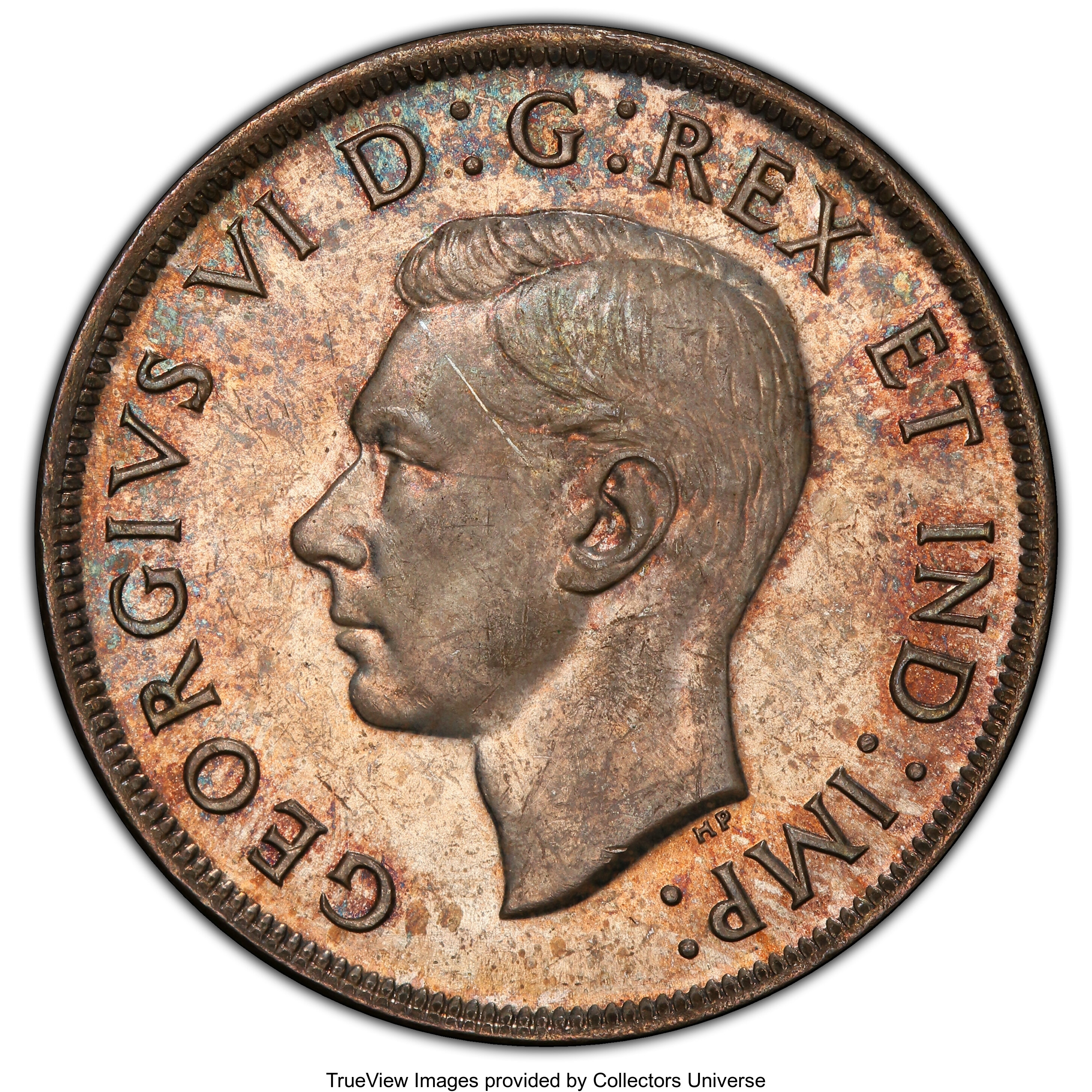 Canada: George VI Dollar 1945 MS63 PCGS,...