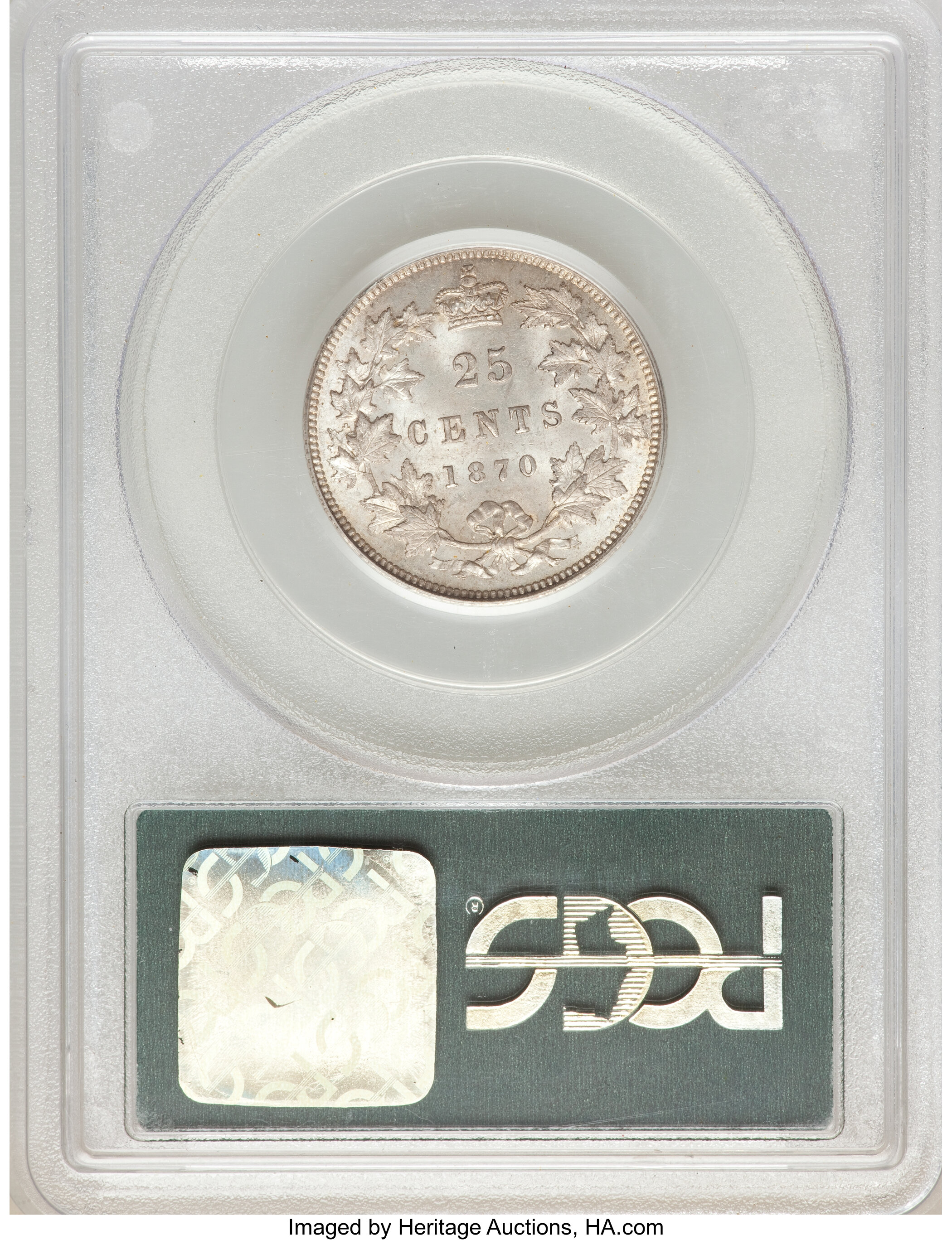 1870 25c Obverse 1 VF20 thumbnail 24
