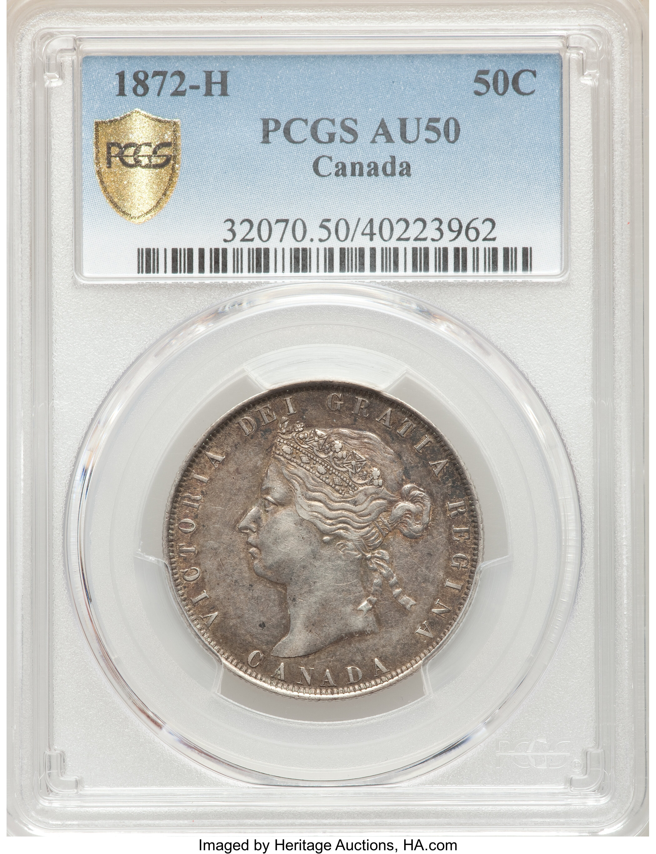 1872-H 50c AU50 thumbnail 5