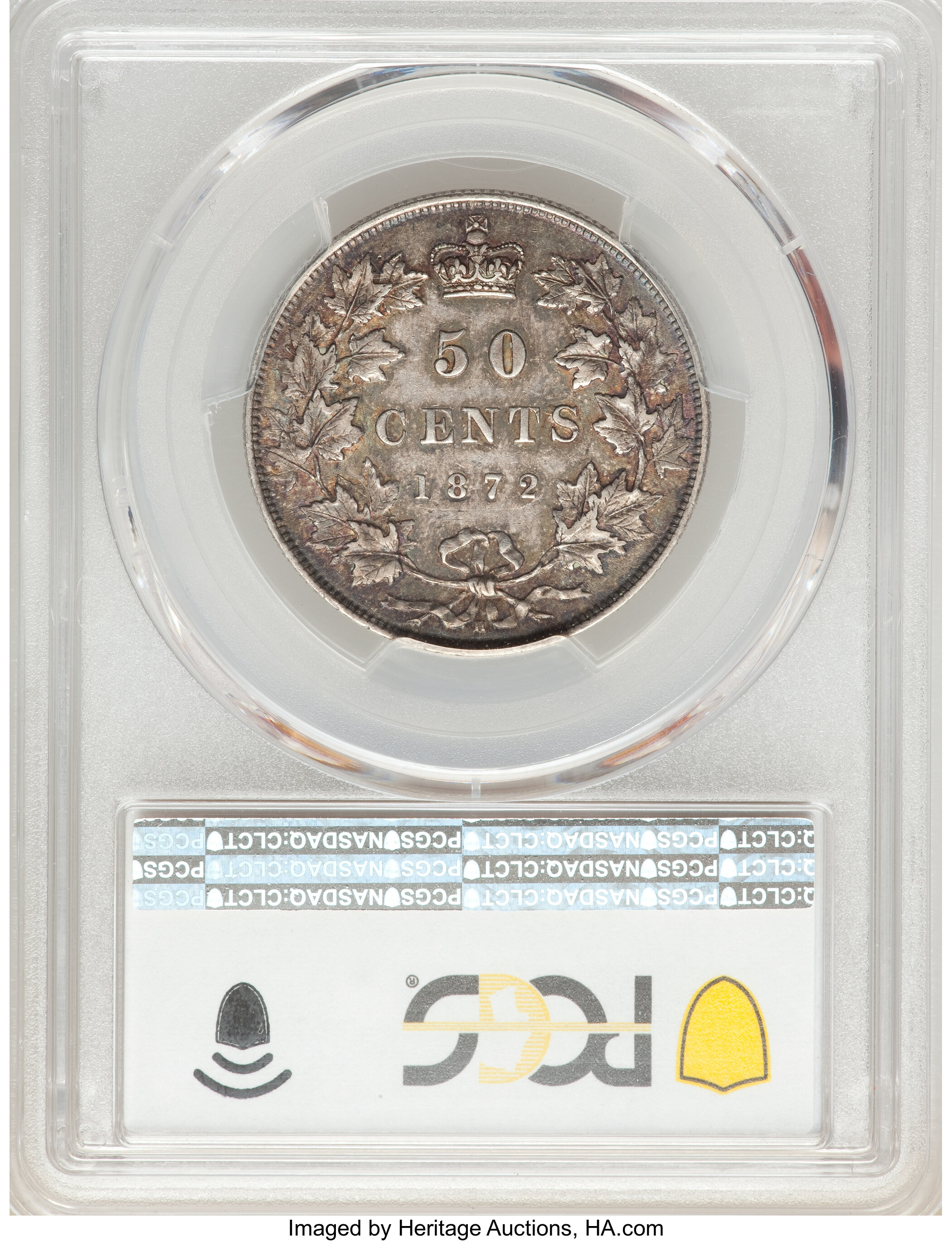 1872-H 50c AU50 thumbnail 6
