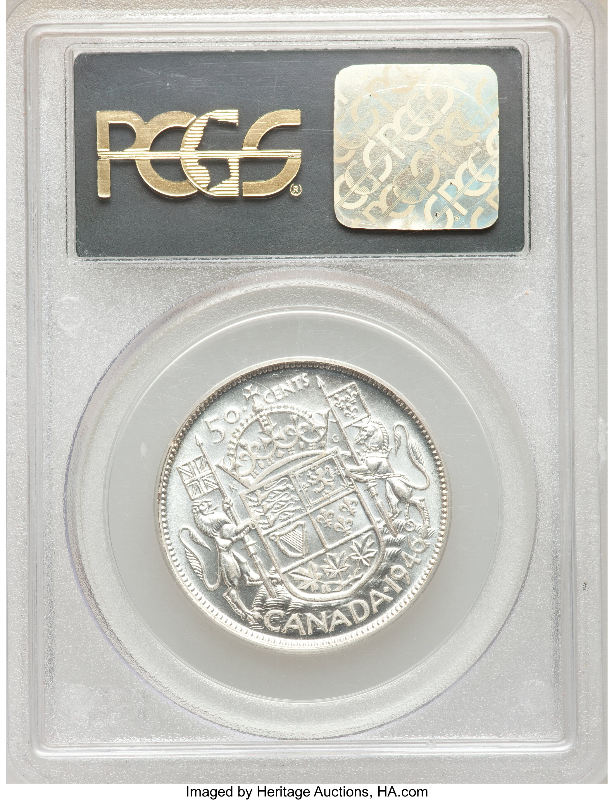 1946 50c Narrow Date AG3 thumbnail 2