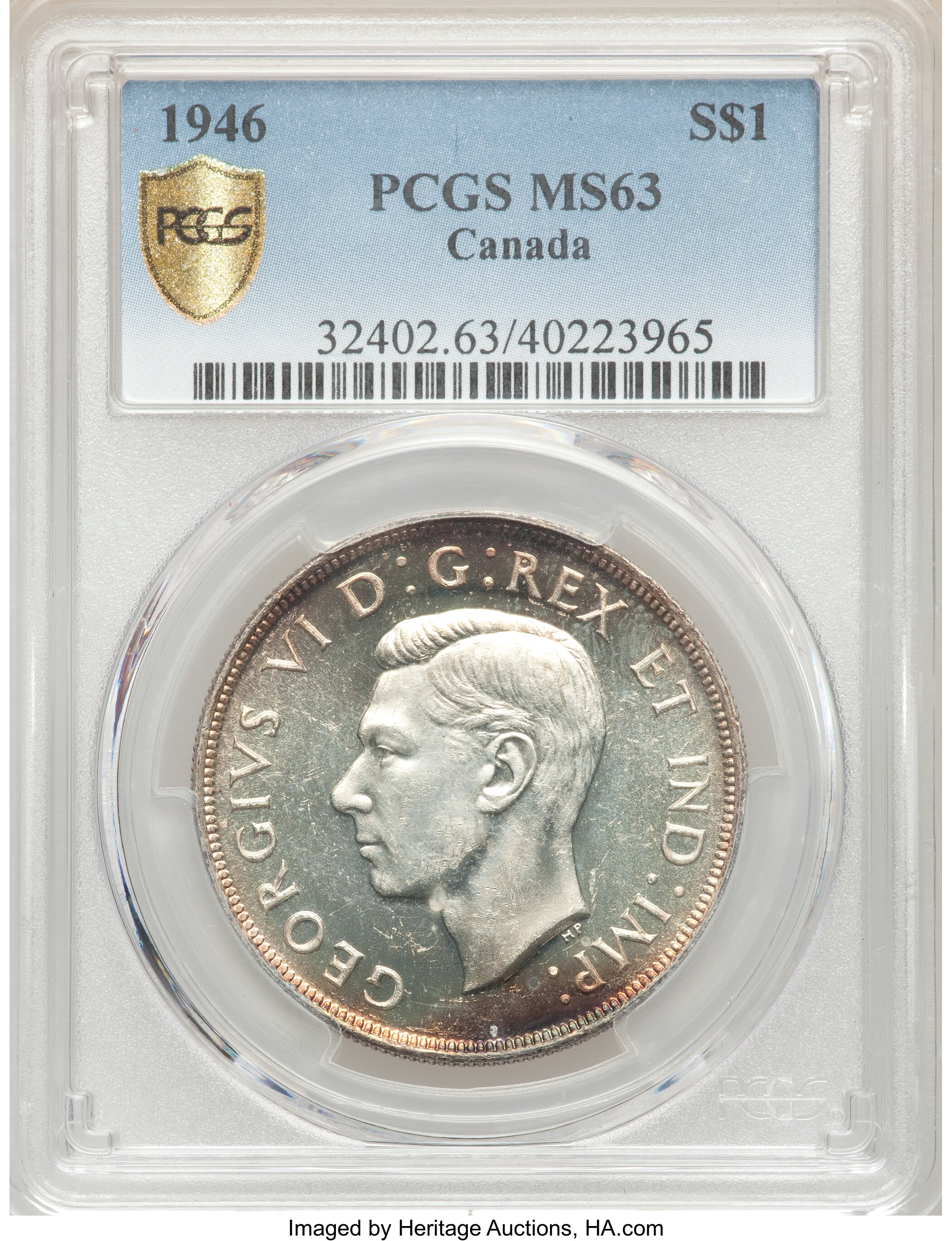 1946 S$1 MS (KM-37) MS63 thumbnail 9