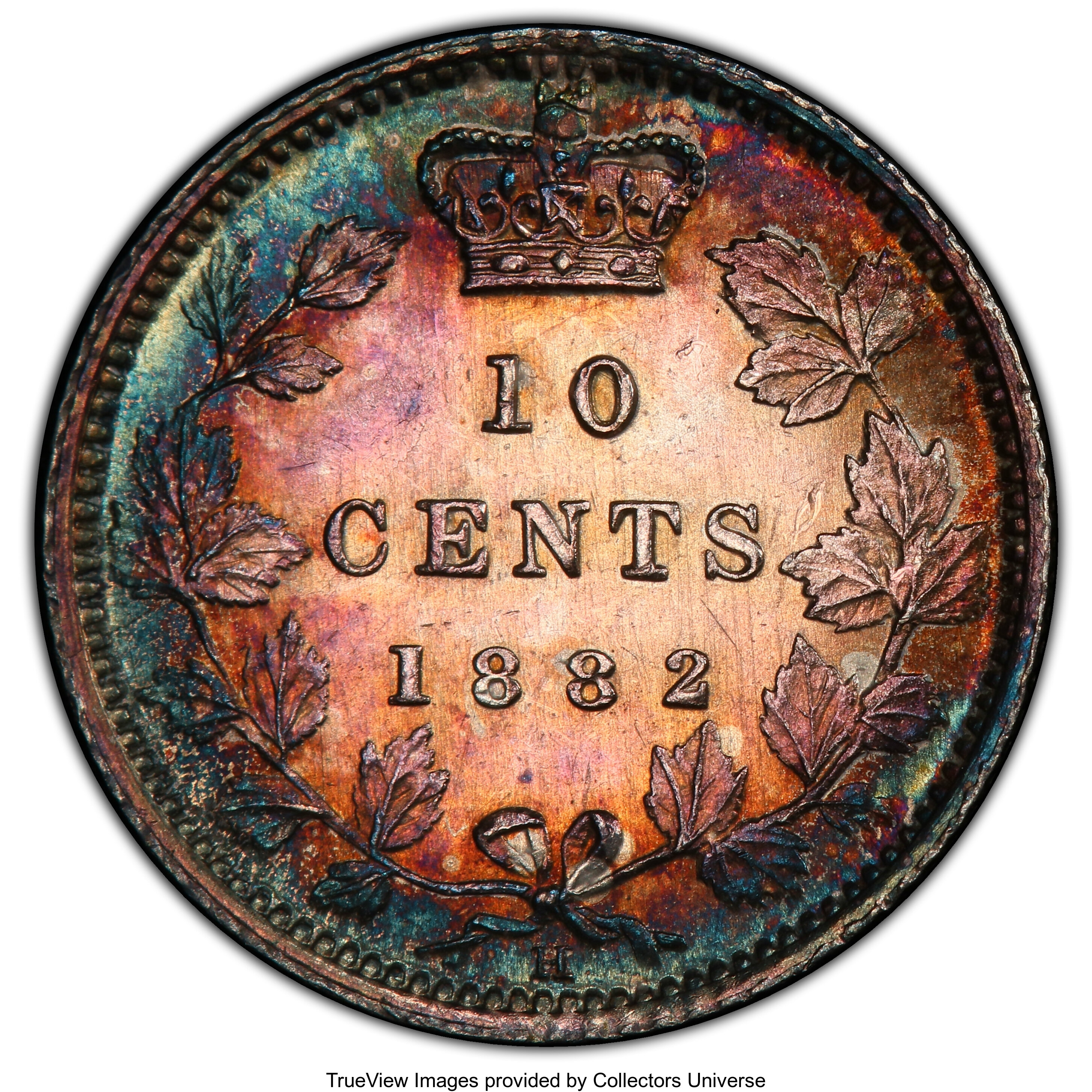 Victoria 10c 1870-1901 [Type] MS60 thumbnail 4