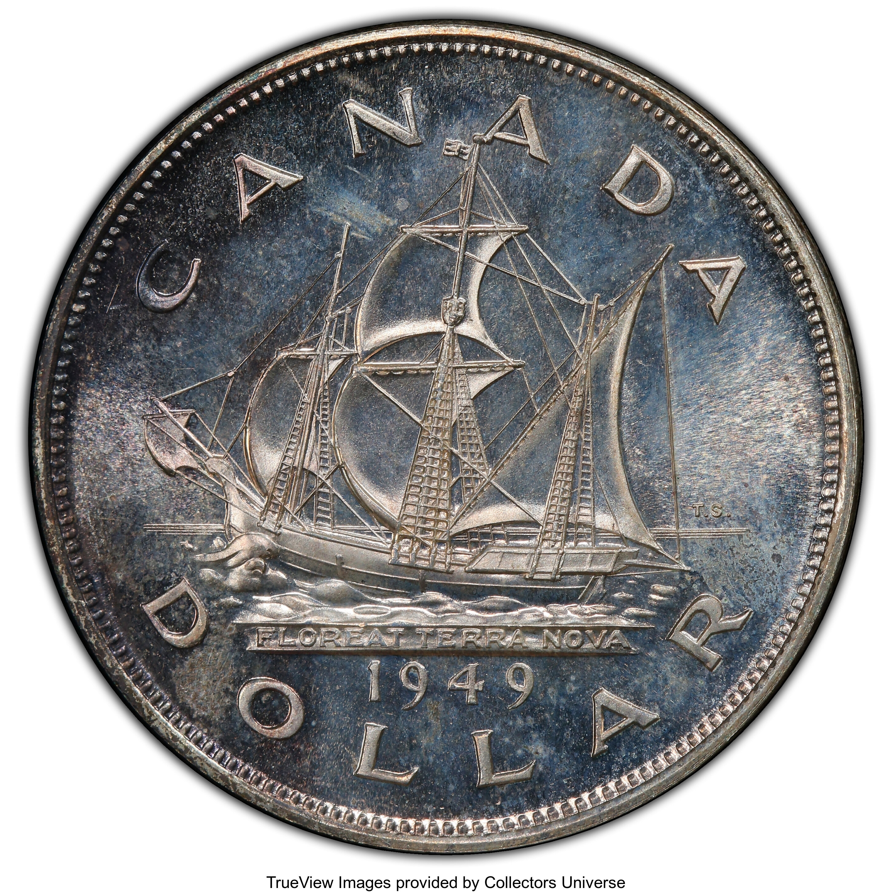 1949 S$1  Newfoundland PL MS64 thumbnail 6