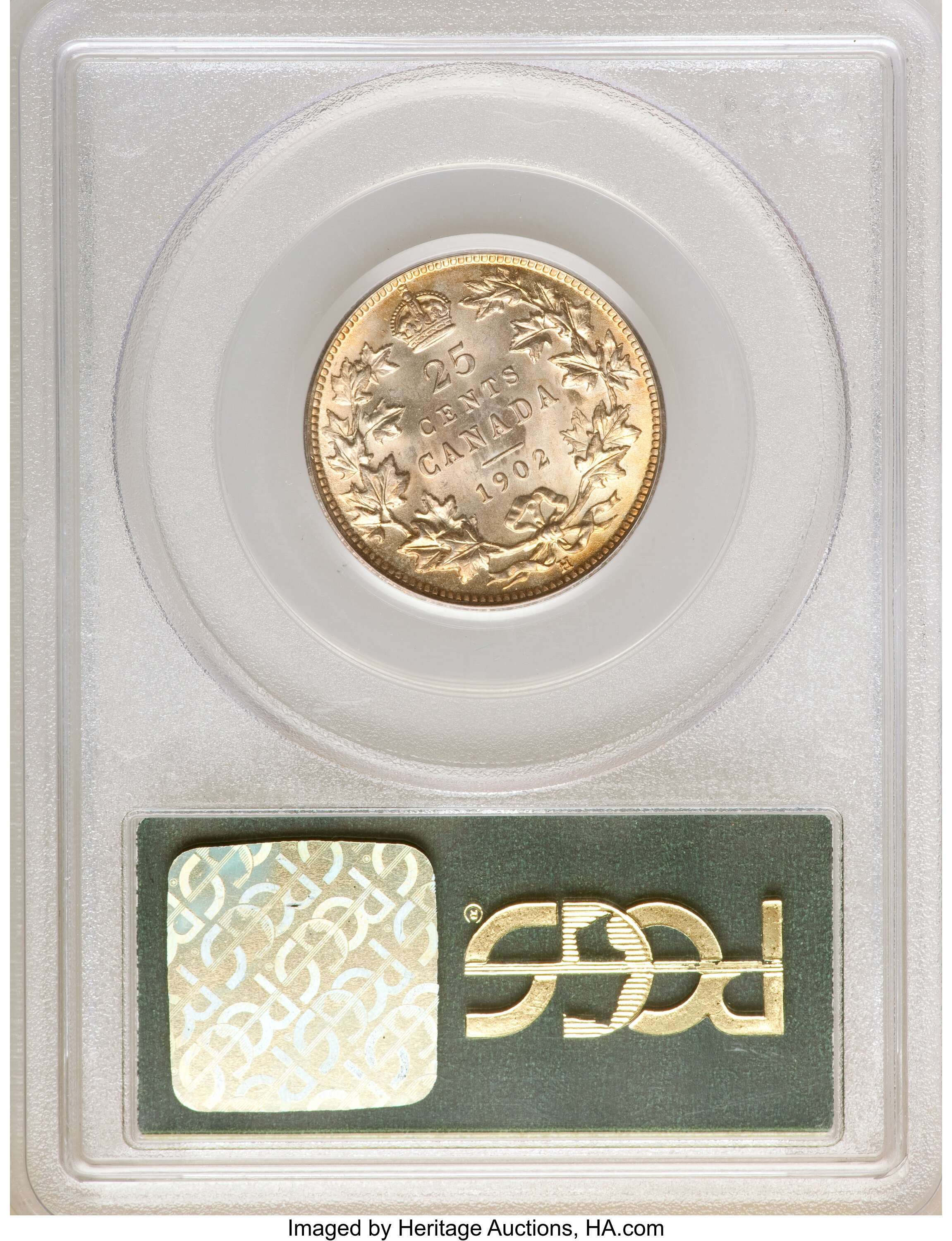1902-H 25c MS64 thumbnail 4