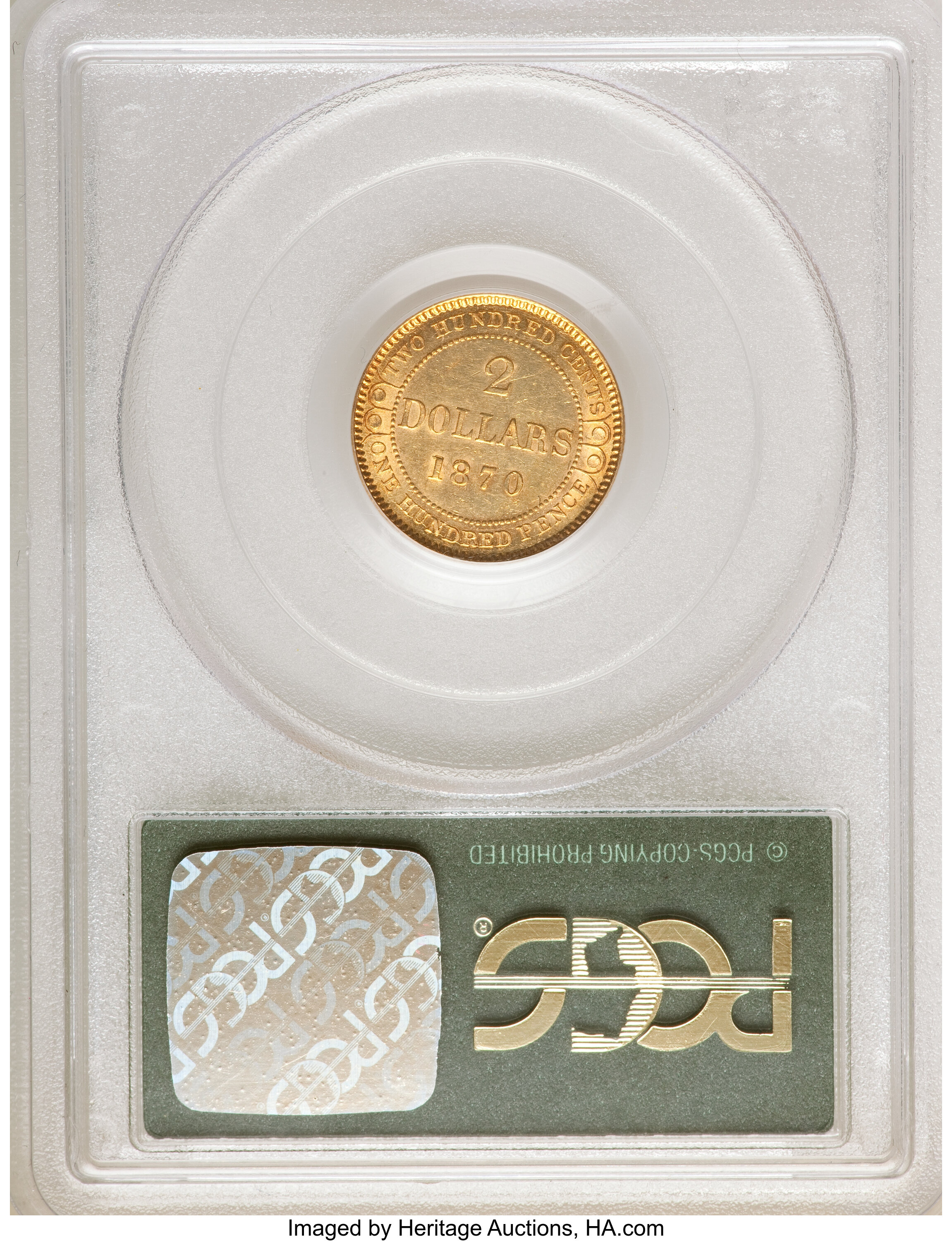 1870 $2 Newfoundland, 3 Dots F12 thumbnail 16
