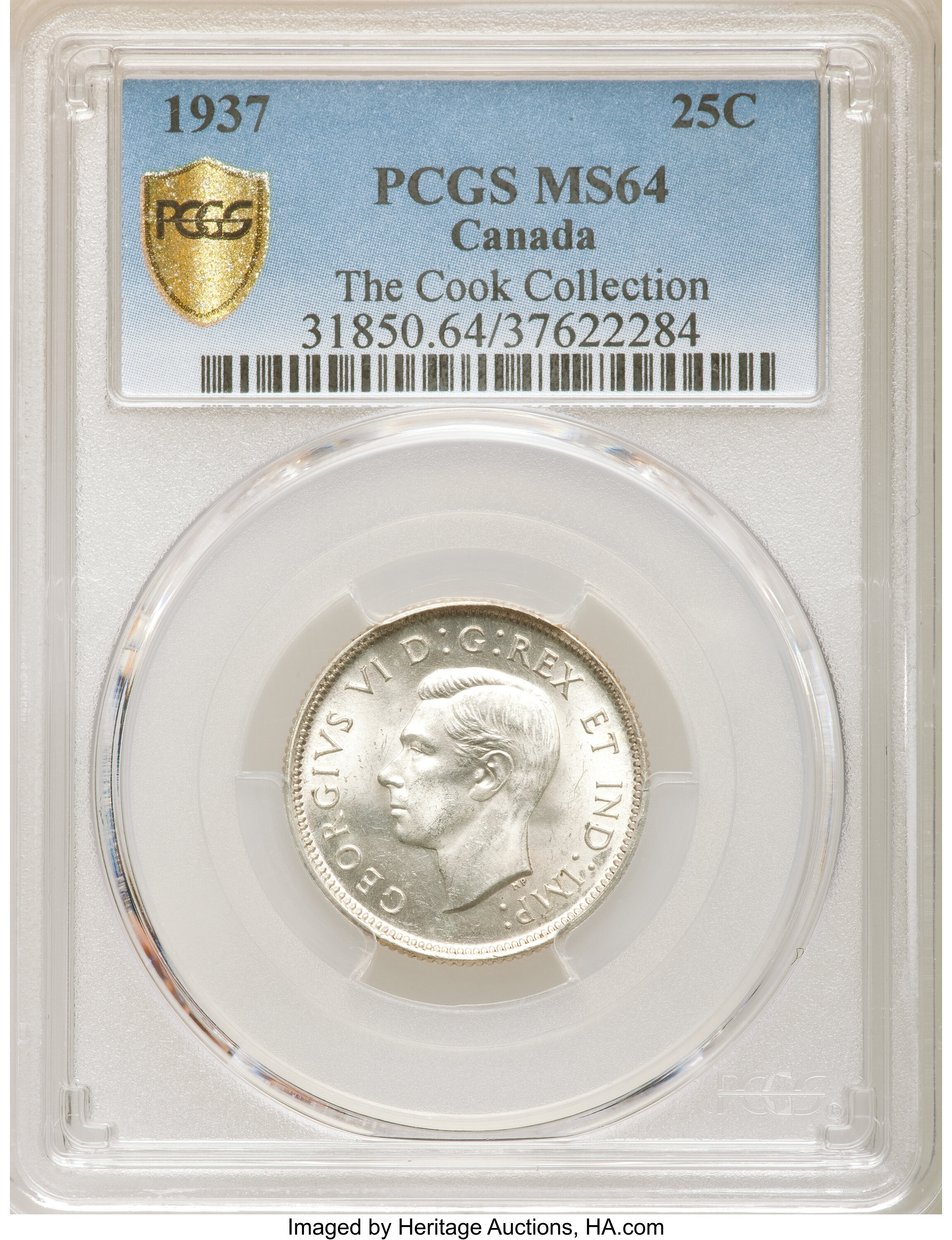 1937 25c Caribou G4 thumbnail 12