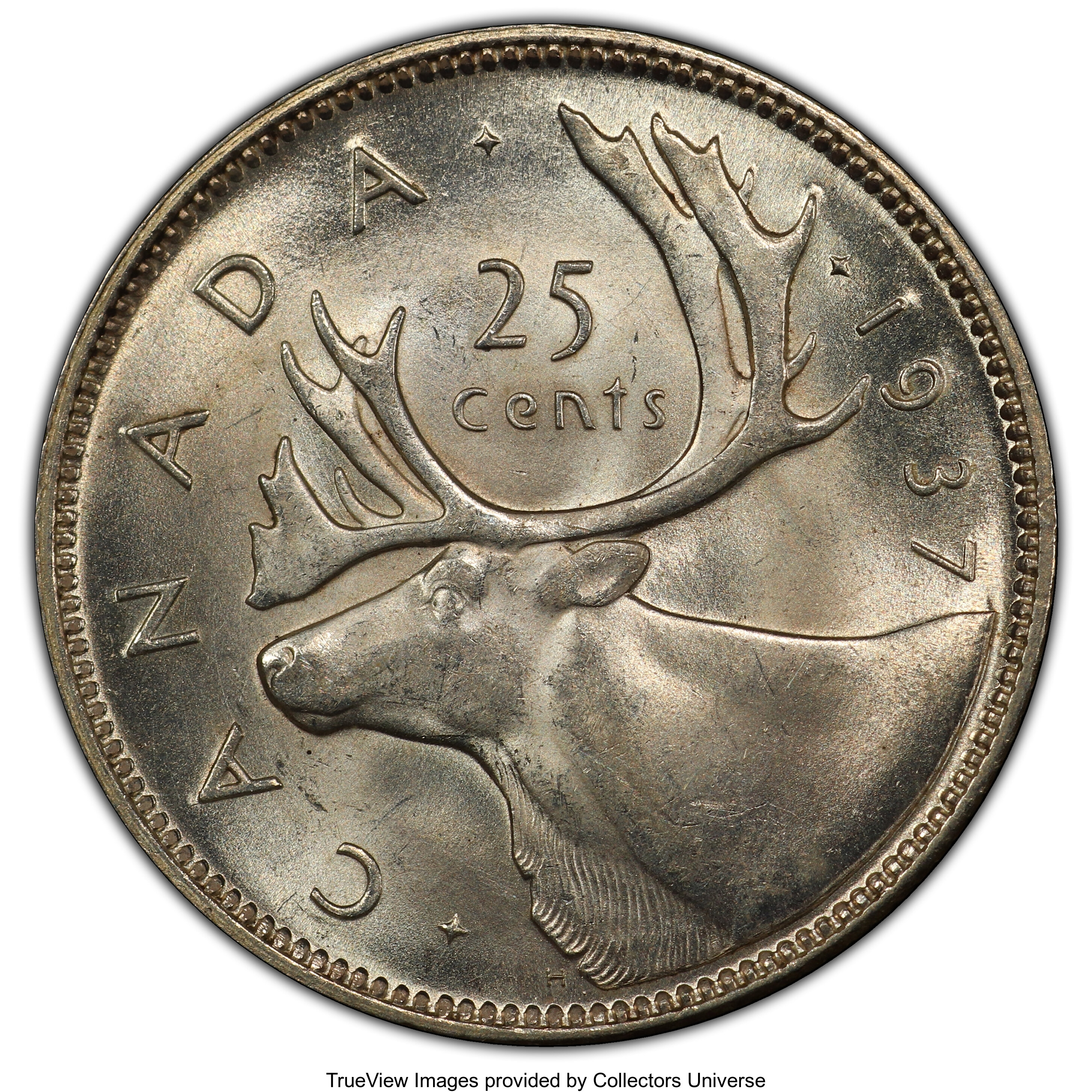 1937 25c Caribou G4 thumbnail 14