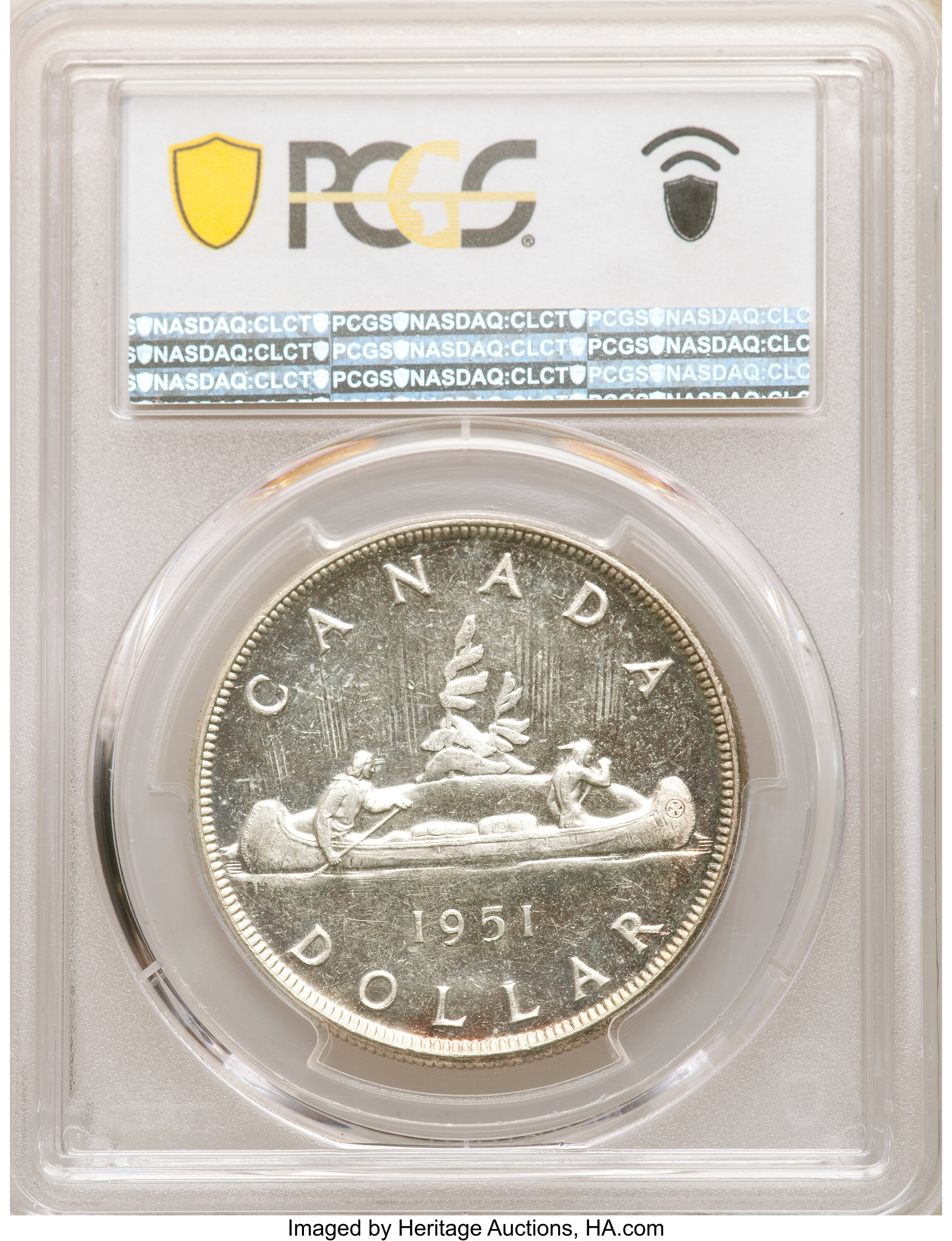 1951 S$1 Full Water Lines MS (KM-37) VG8 thumbnail 18