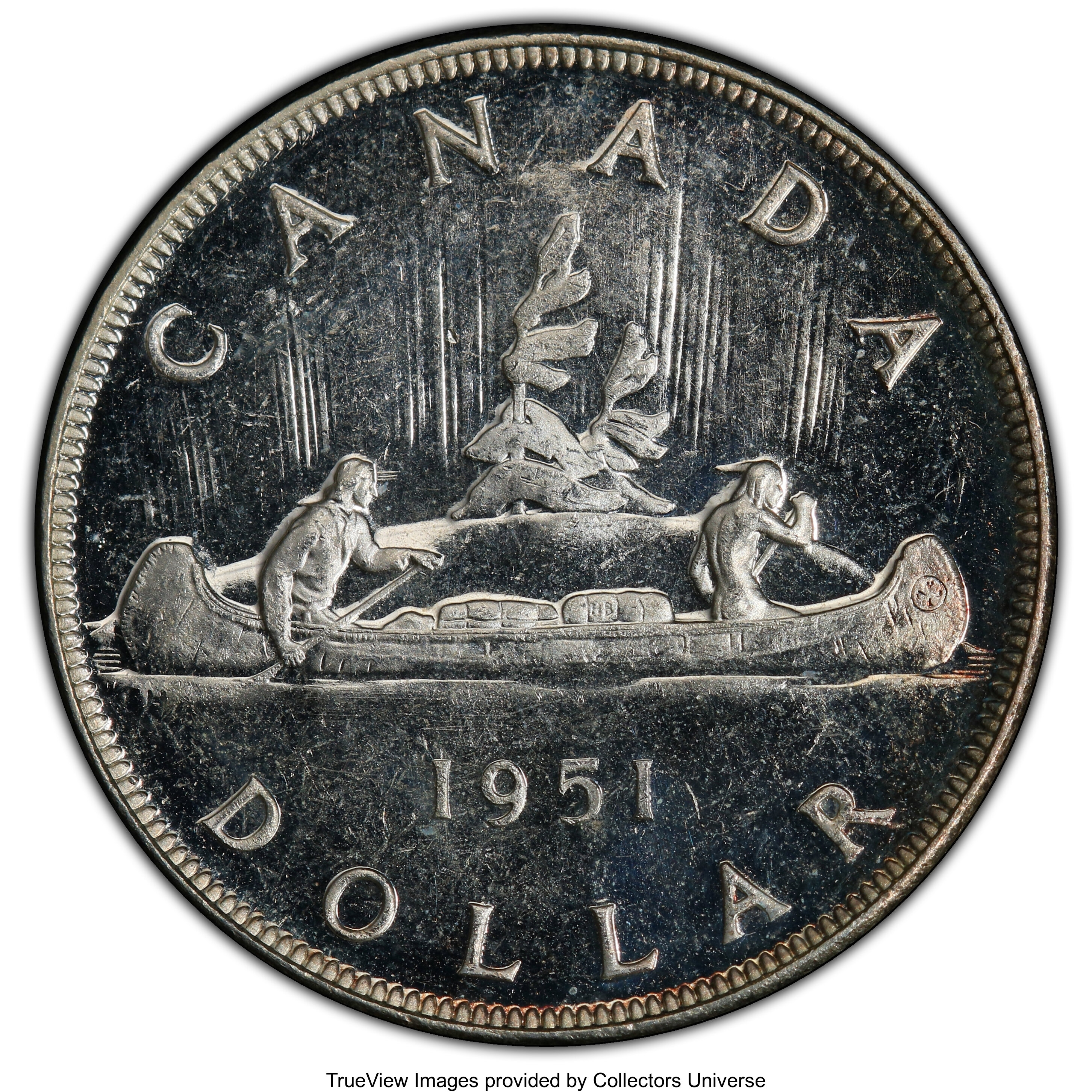 1951 S$1 Full Water Lines MS (KM-37) VG8 thumbnail 19
