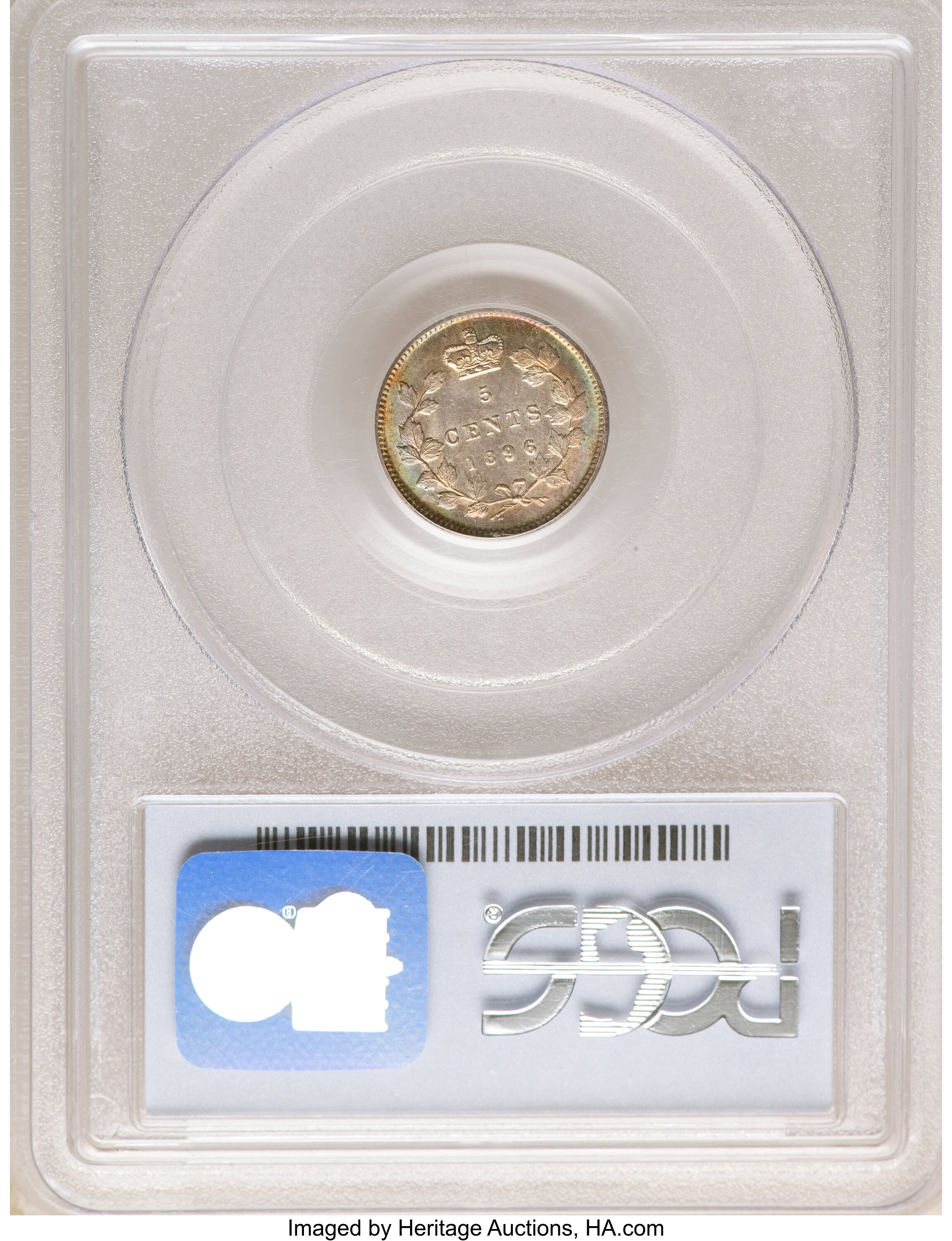 1896 5c MS64 thumbnail 10