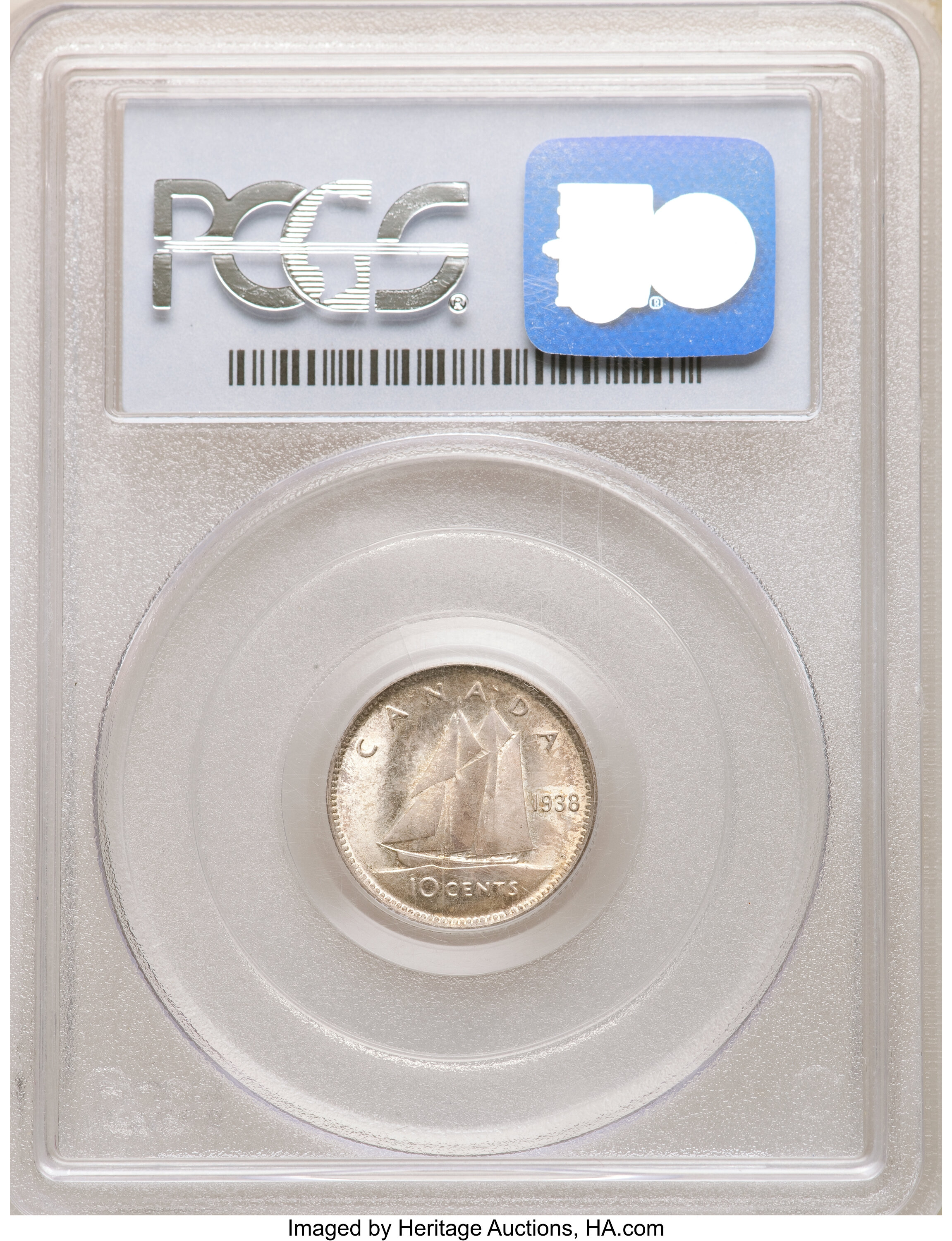 1938 10c Bluenose VF25 thumbnail 10