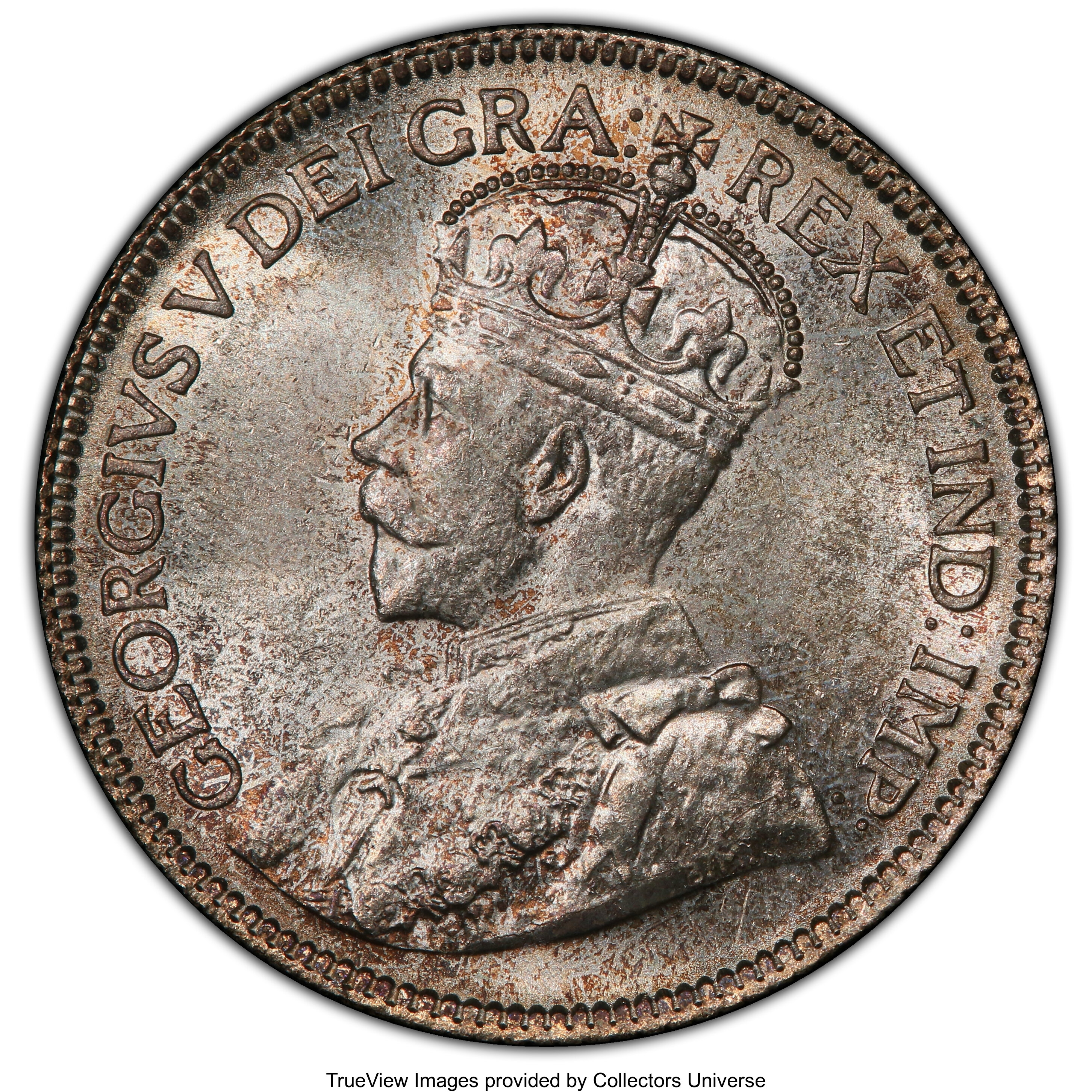 Canada: George V 25 Cents 1934 MS65 PCGS,...