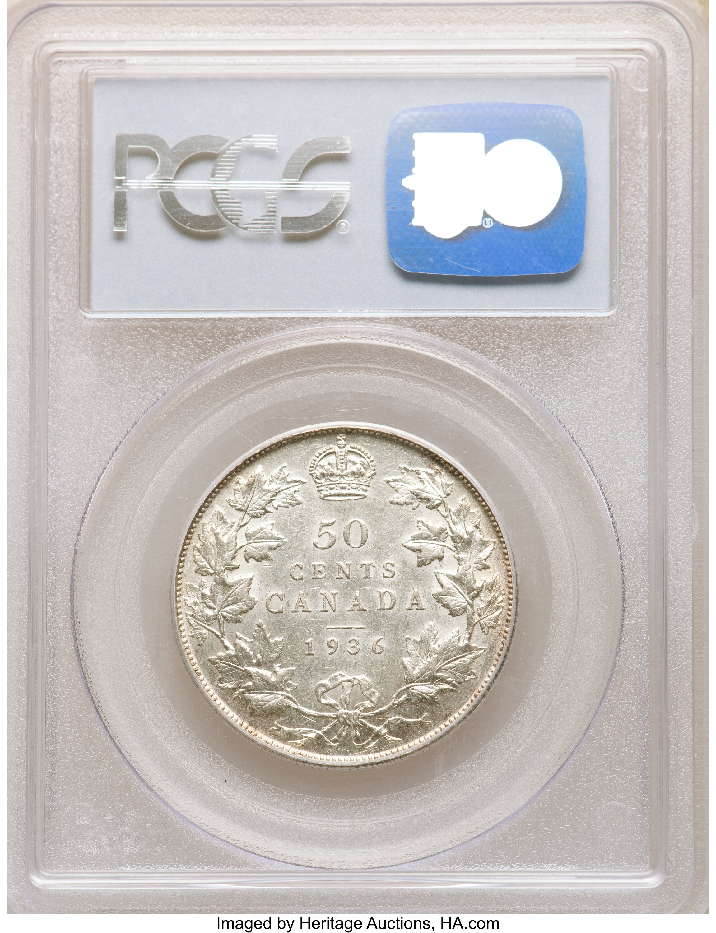 1936 50c AU50 thumbnail 4