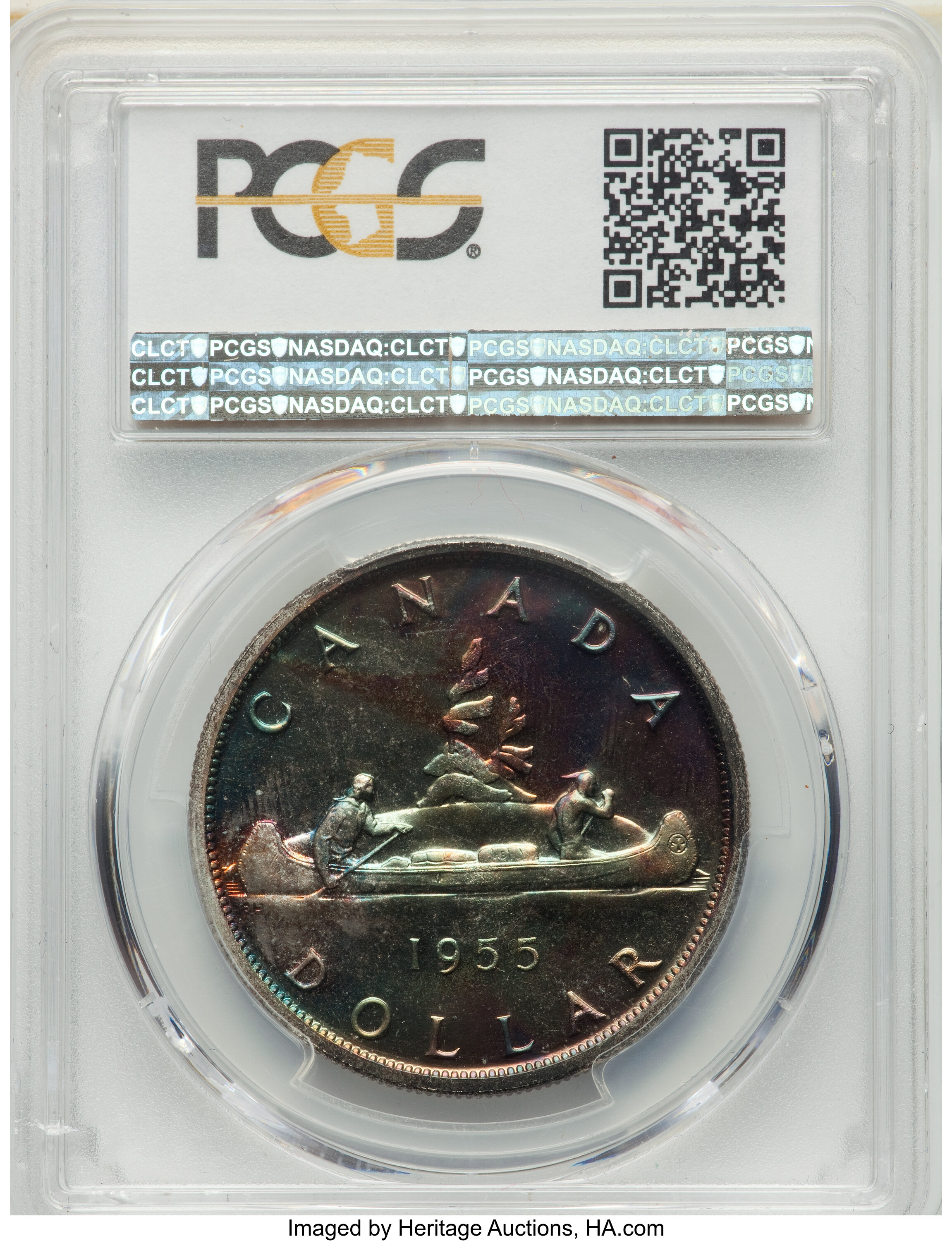 1955 S$1  PL MS64 thumbnail 22
