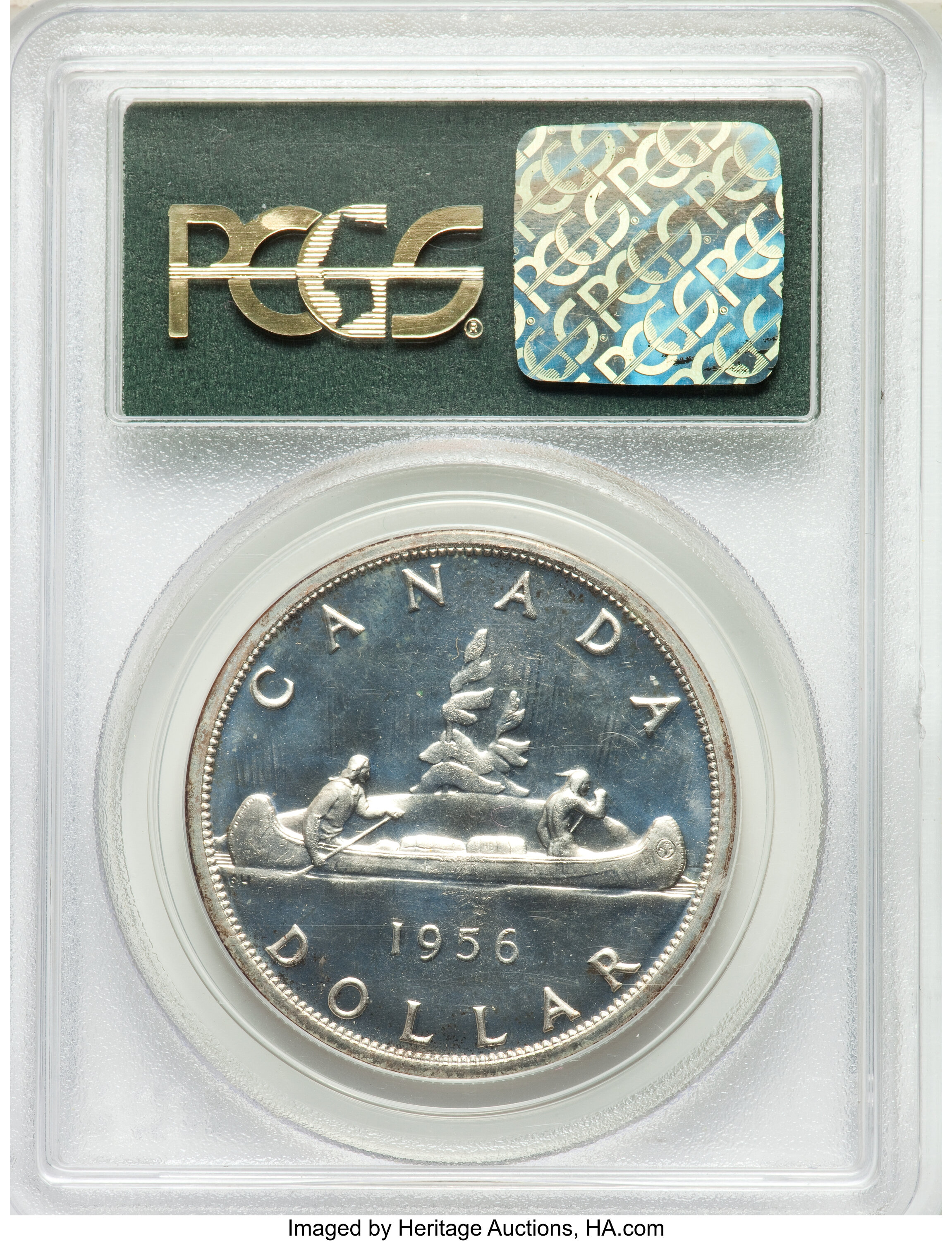 1956 S$1  PL MS68 thumbnail 6