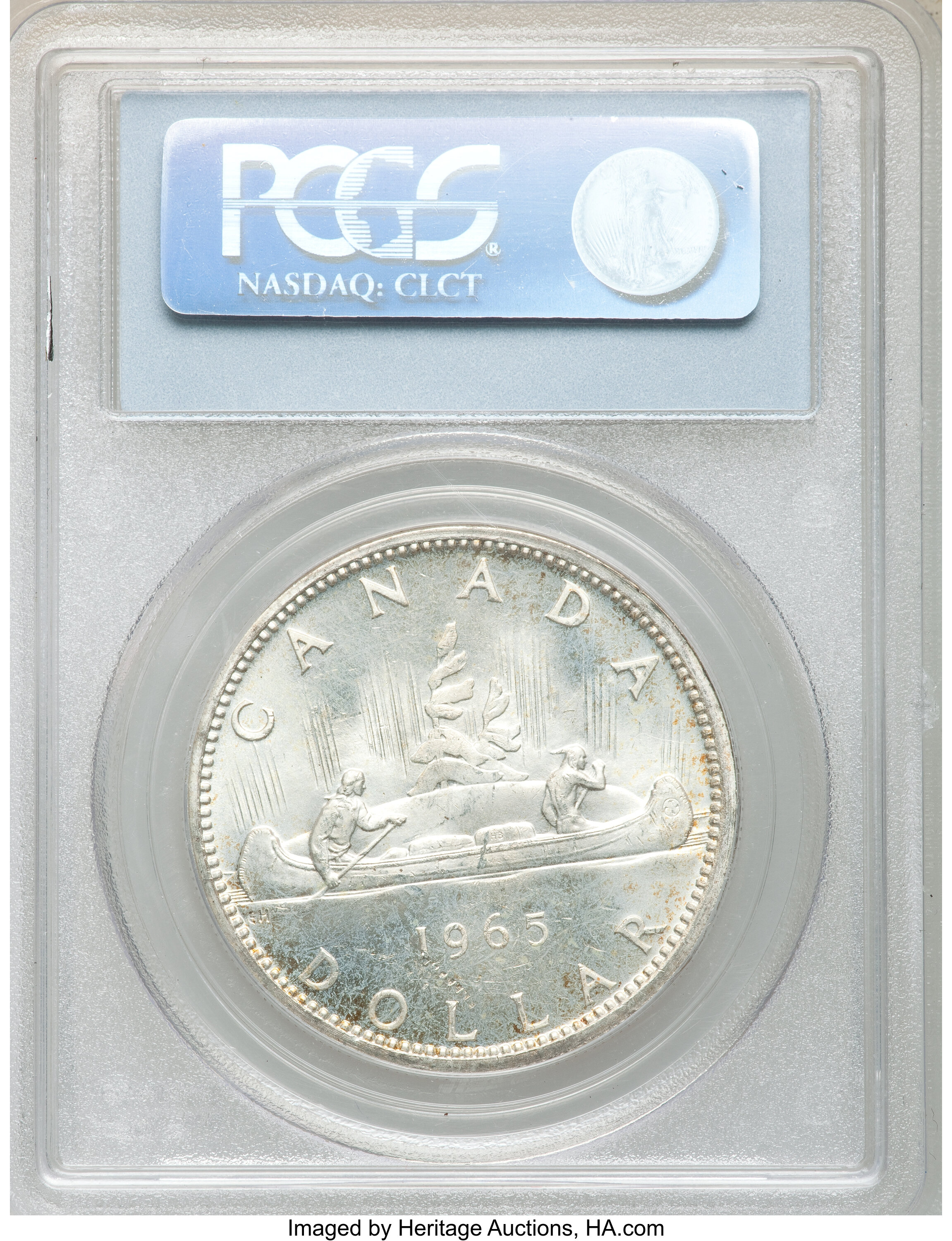 1965 S$1 Type 5 XF40 thumbnail 5