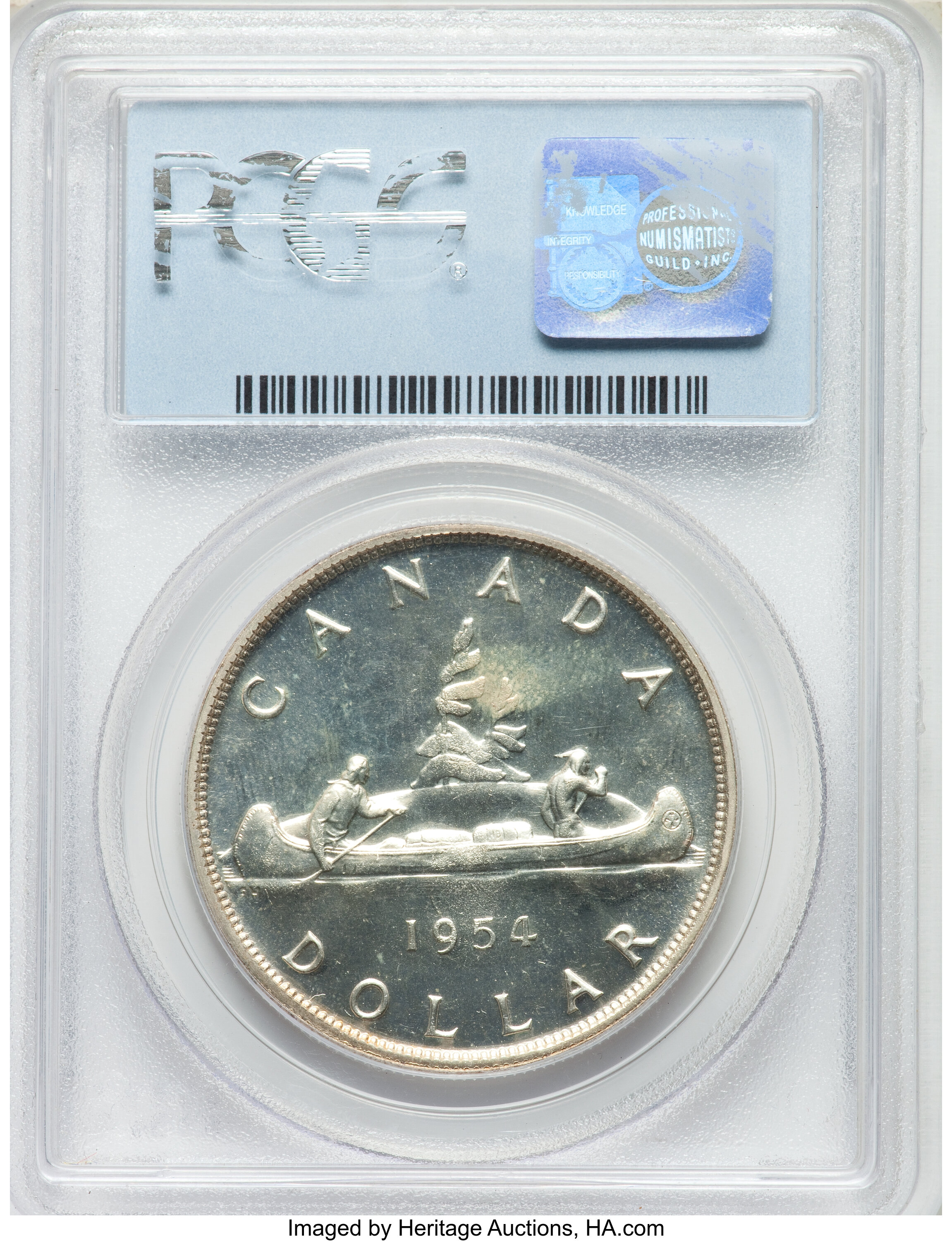 1954 S$1  PL MS67 thumbnail 4