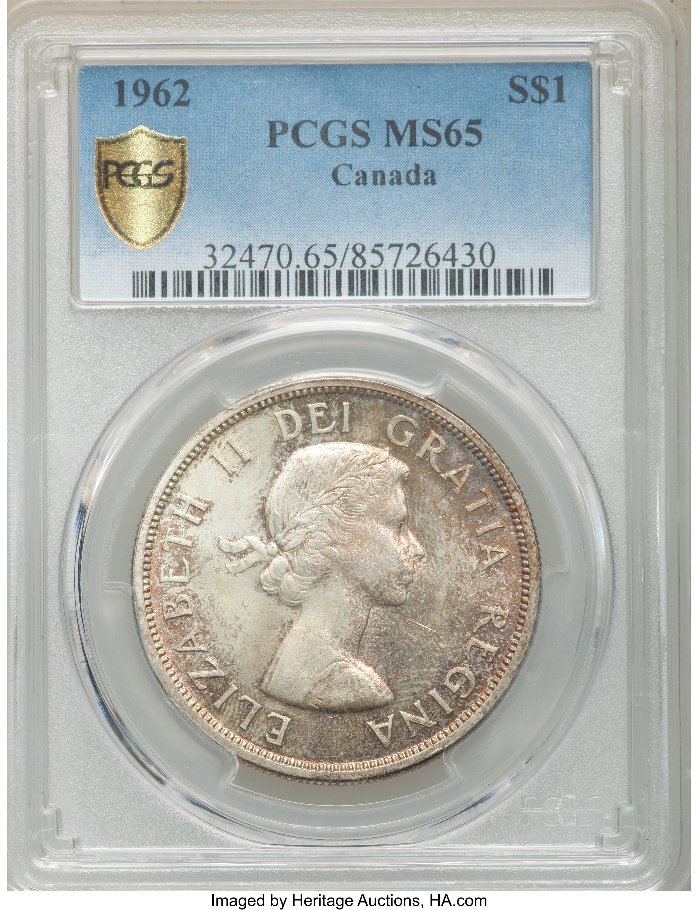 1962 Canada One Cent PCGS PL-65 RD, Buy 3 Items, Get $5 Off!!