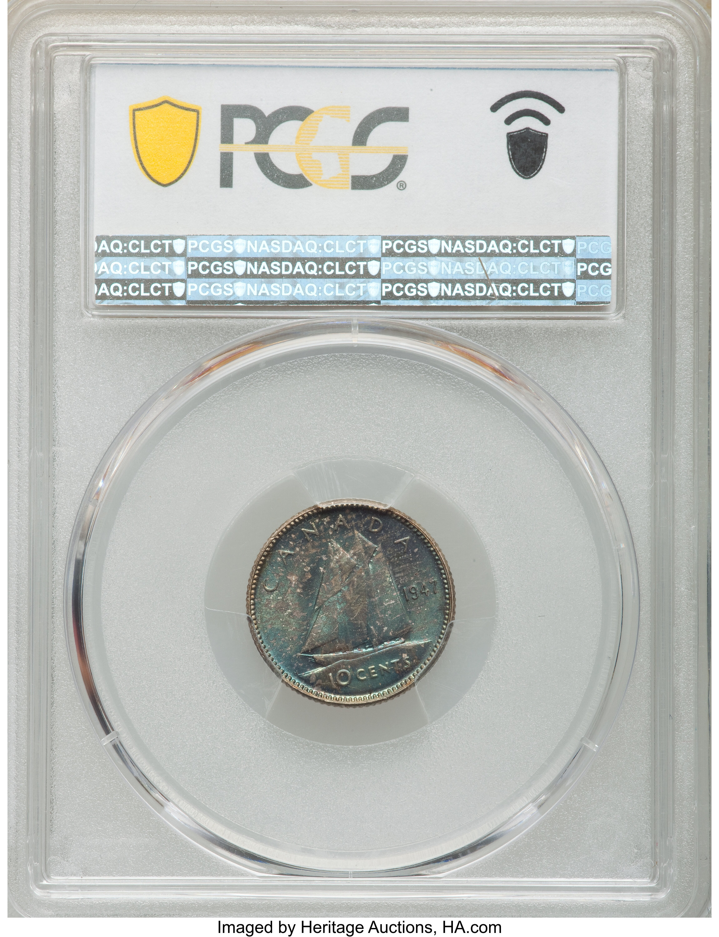 1947 10c Bluenose VF25 thumbnail 12
