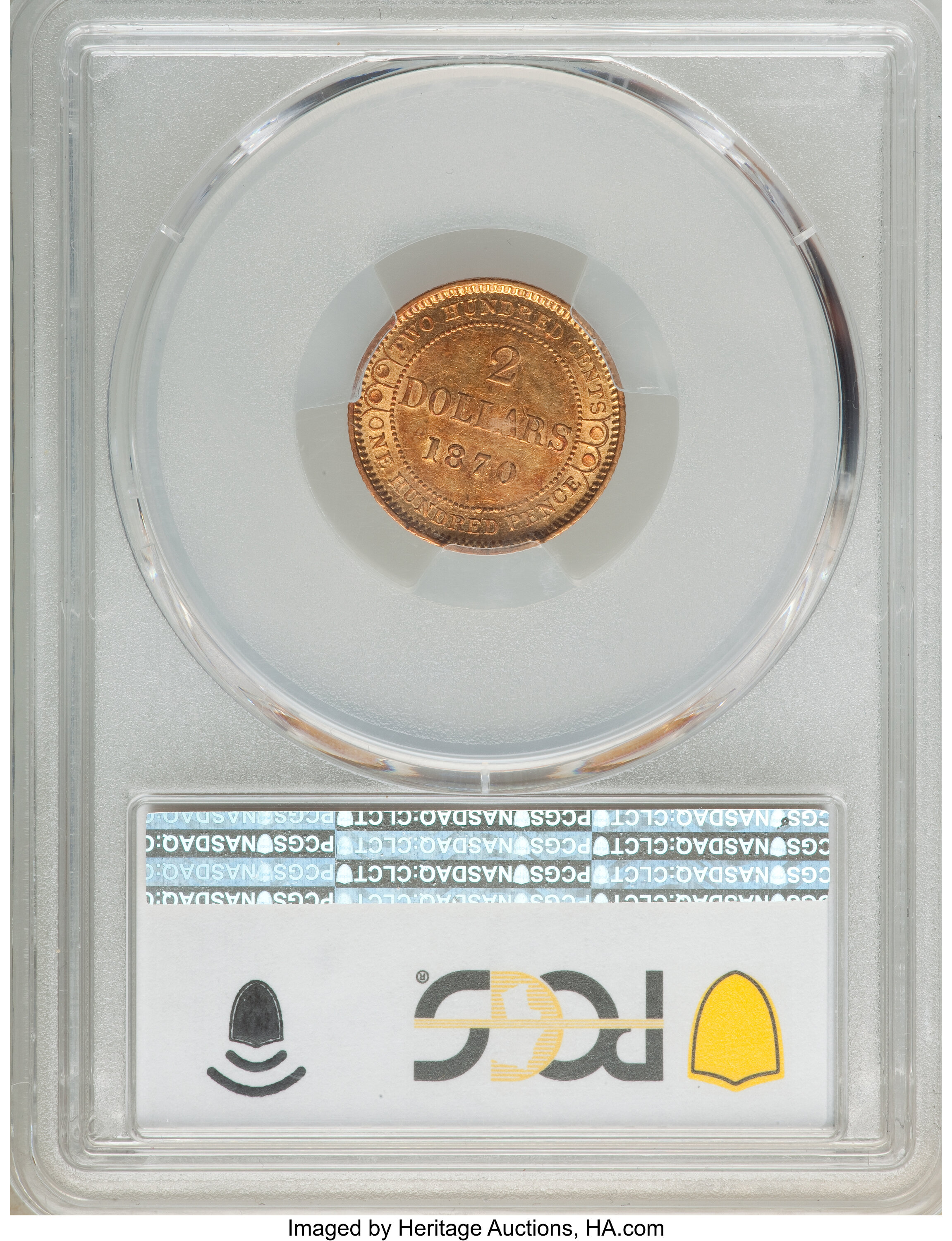 1870 $2 Newfoundland, 3 Dots F12 thumbnail 13