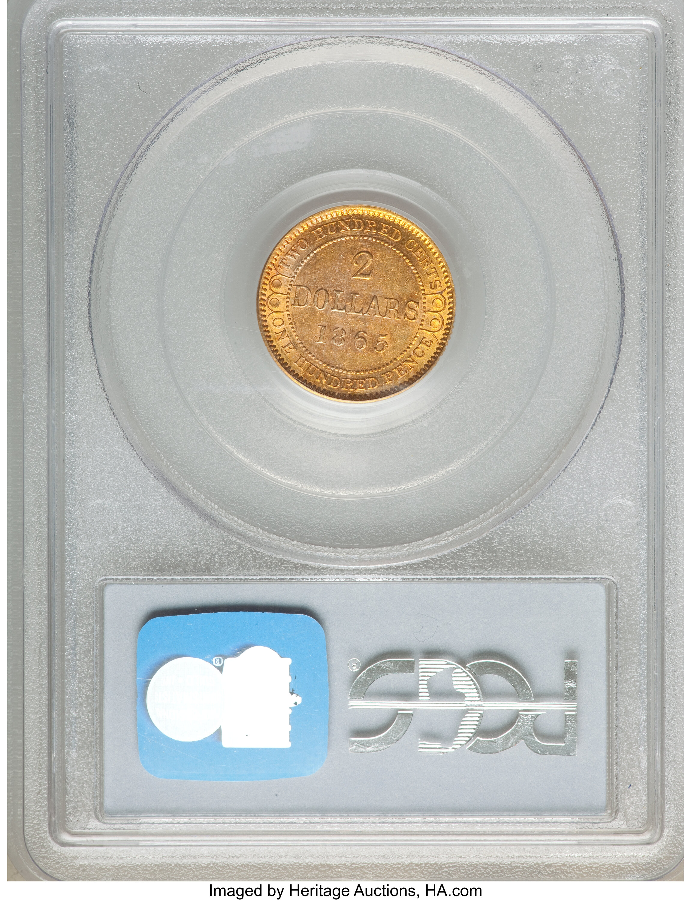 1865 $2 Newfoundland VF20 thumbnail 20