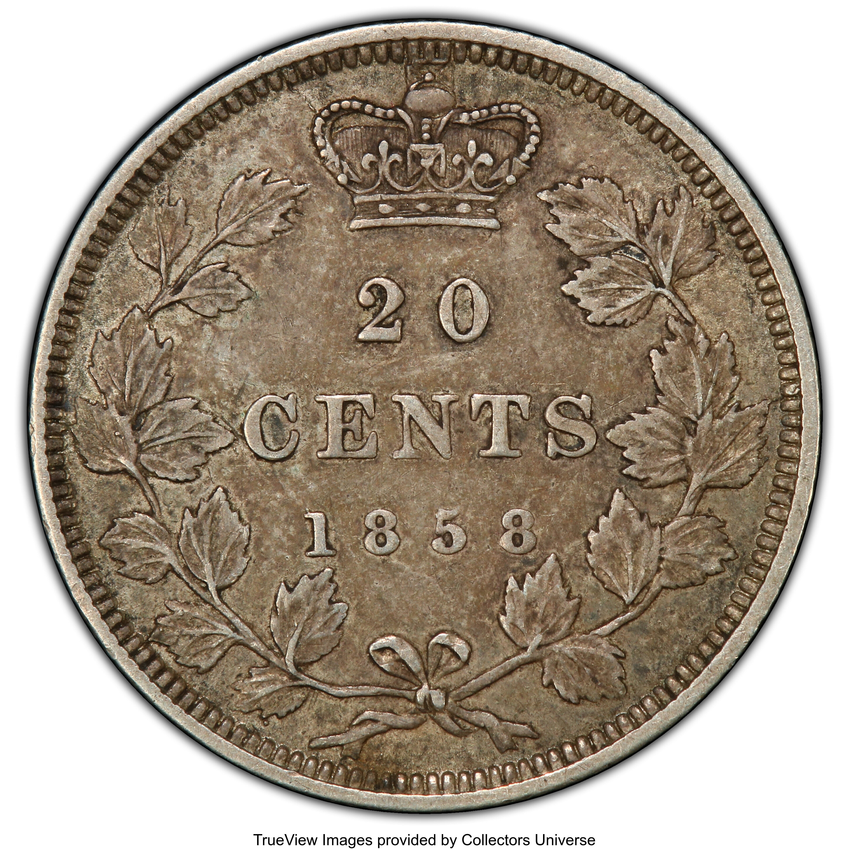 1858 20c Province of Canada, Coin Turn ↑↓ VG10 thumbnail 27
