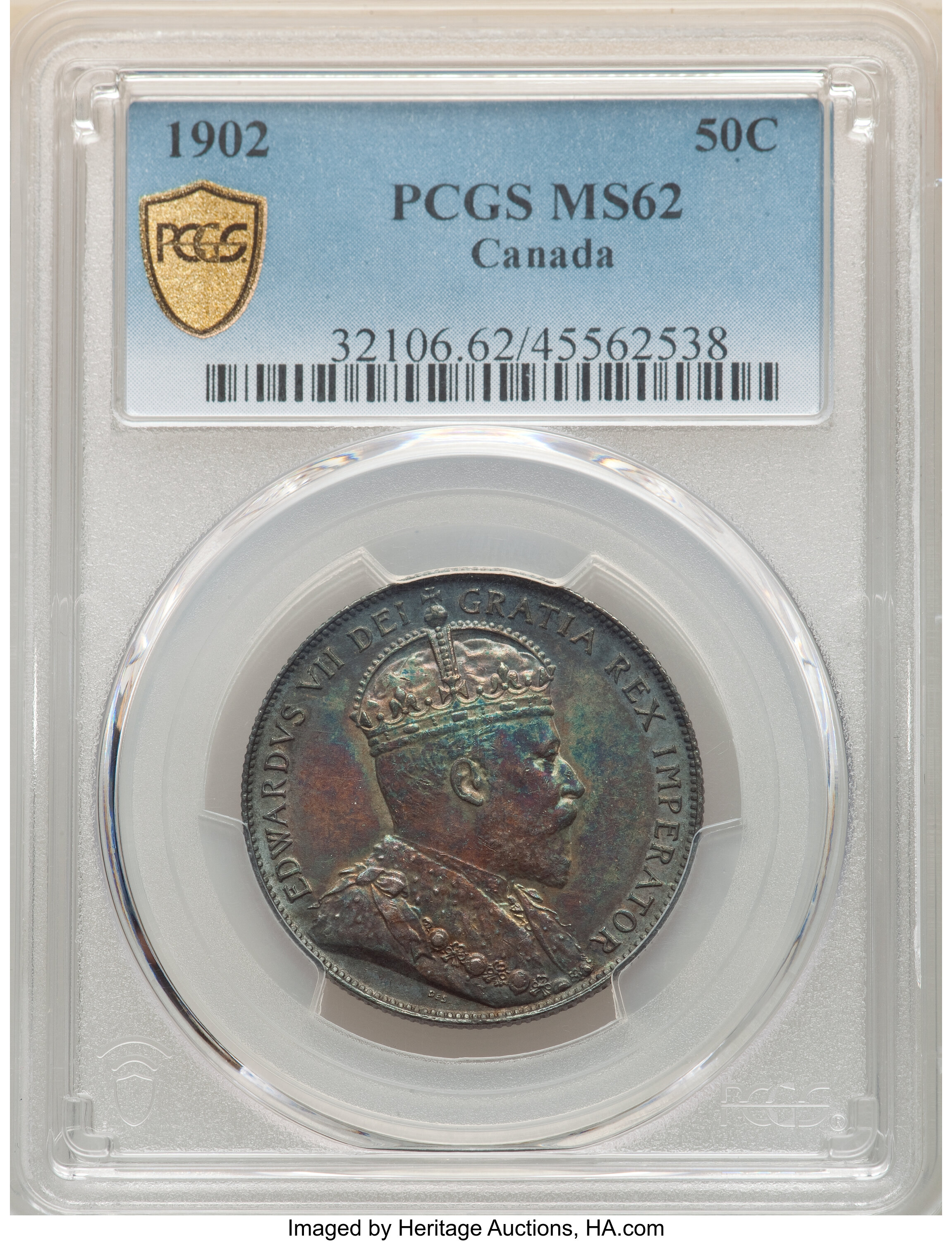 Edward VII 50c 1902-1910 [Type] MS61 thumbnail 3
