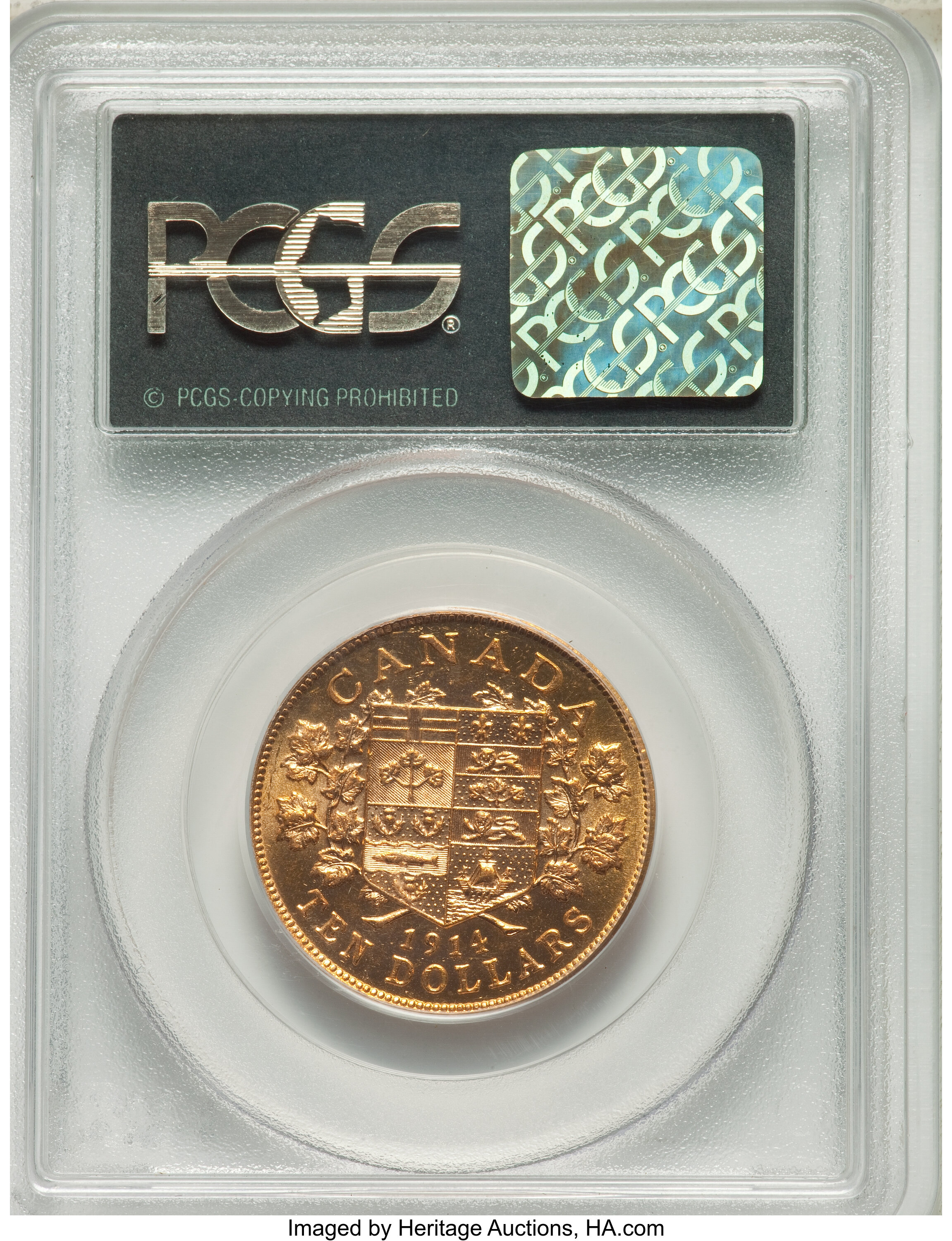 1914 G$10 MS62 thumbnail 8