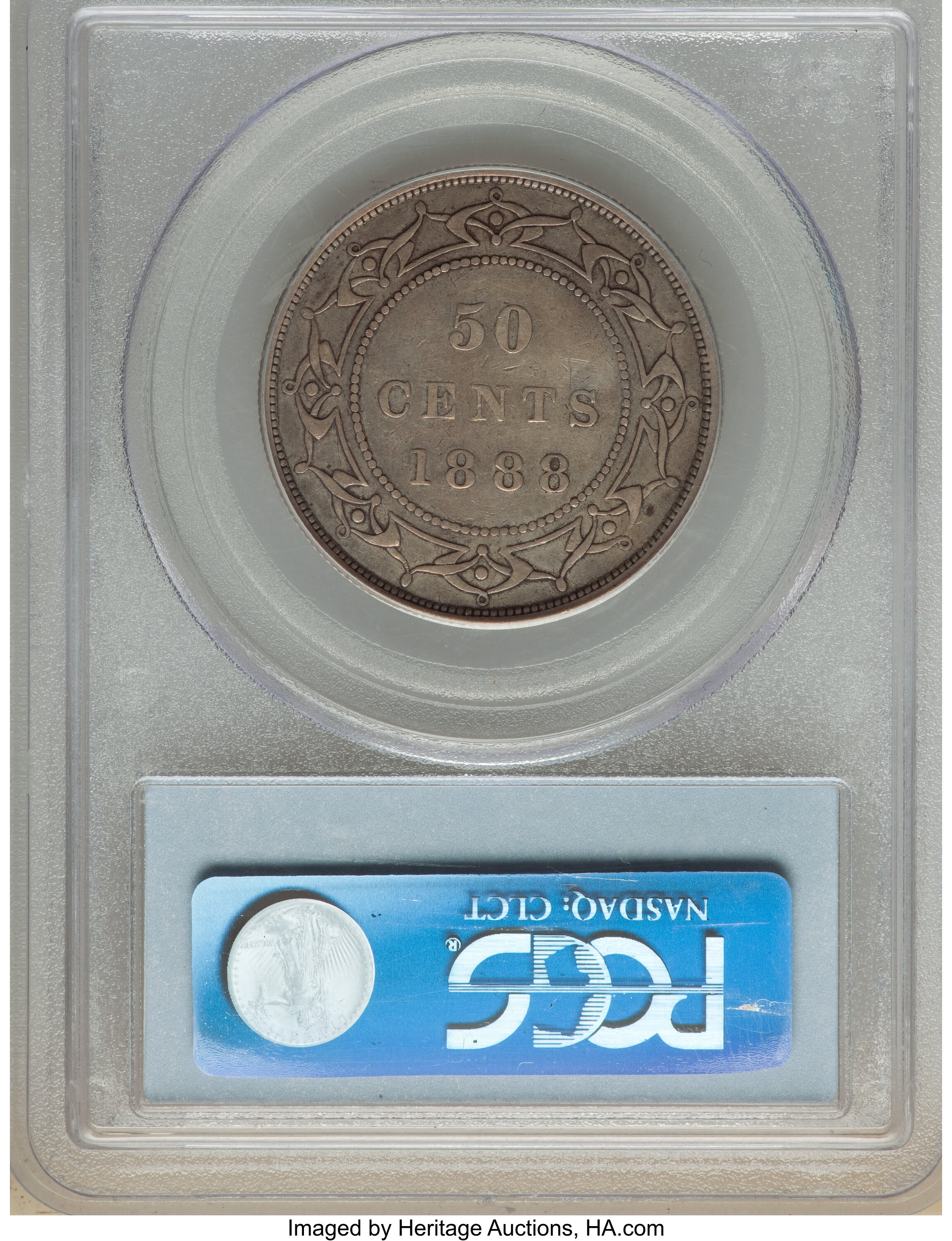 1888 50c Newfoundland VG10 thumbnail 10