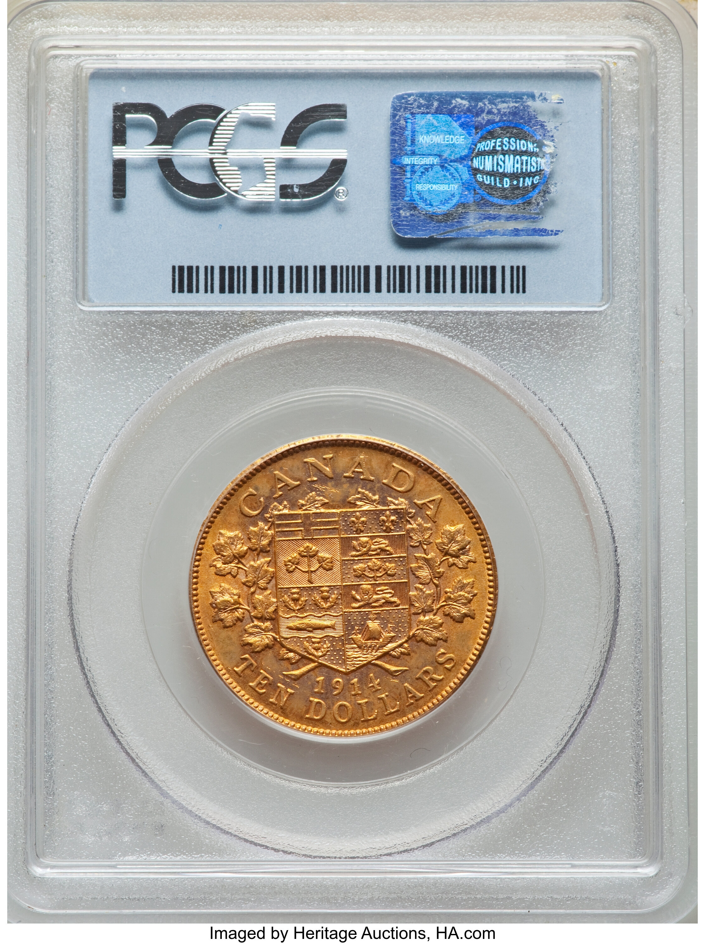 1914 G$10 MS63 thumbnail 15