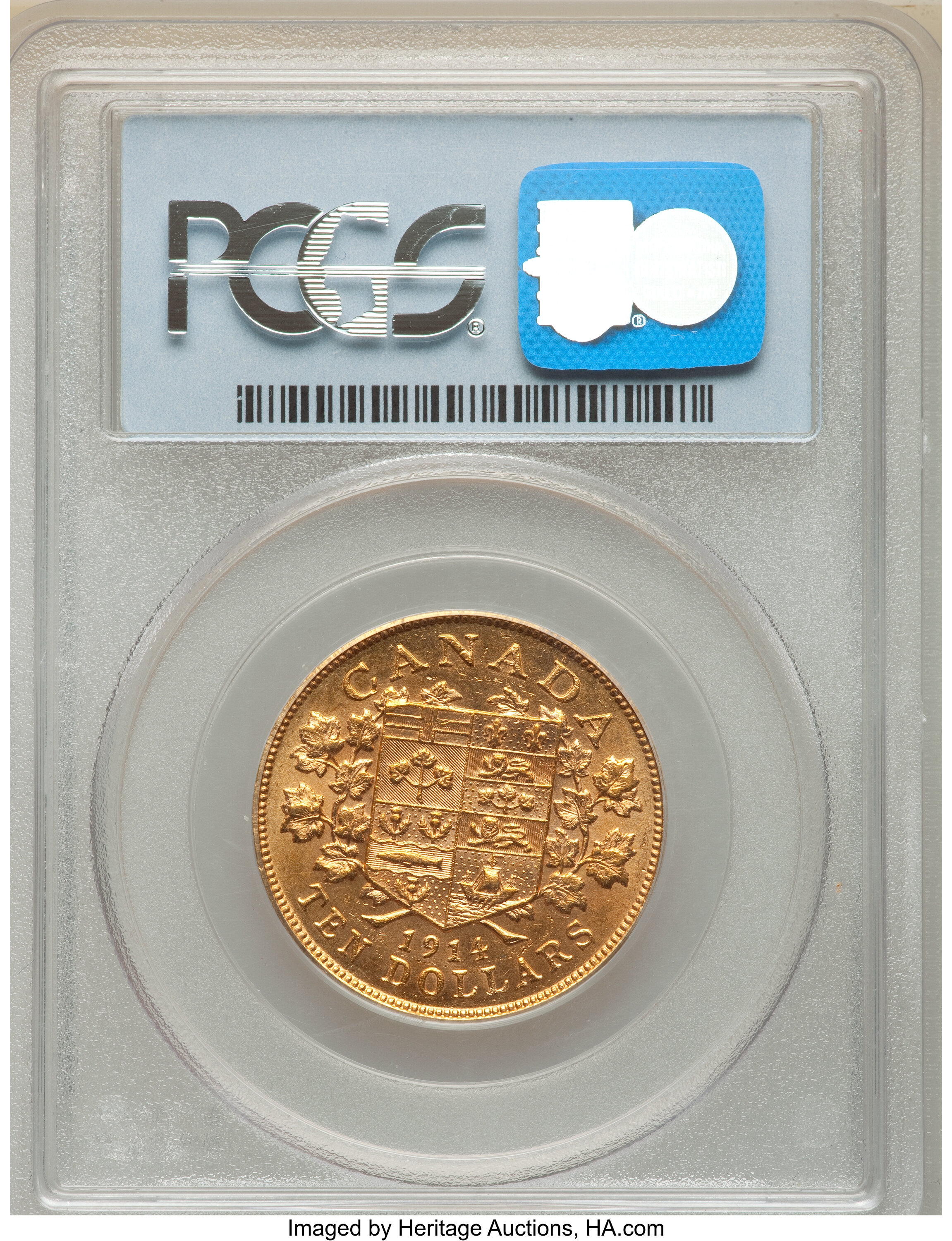1914 G$10 MS62 thumbnail 6