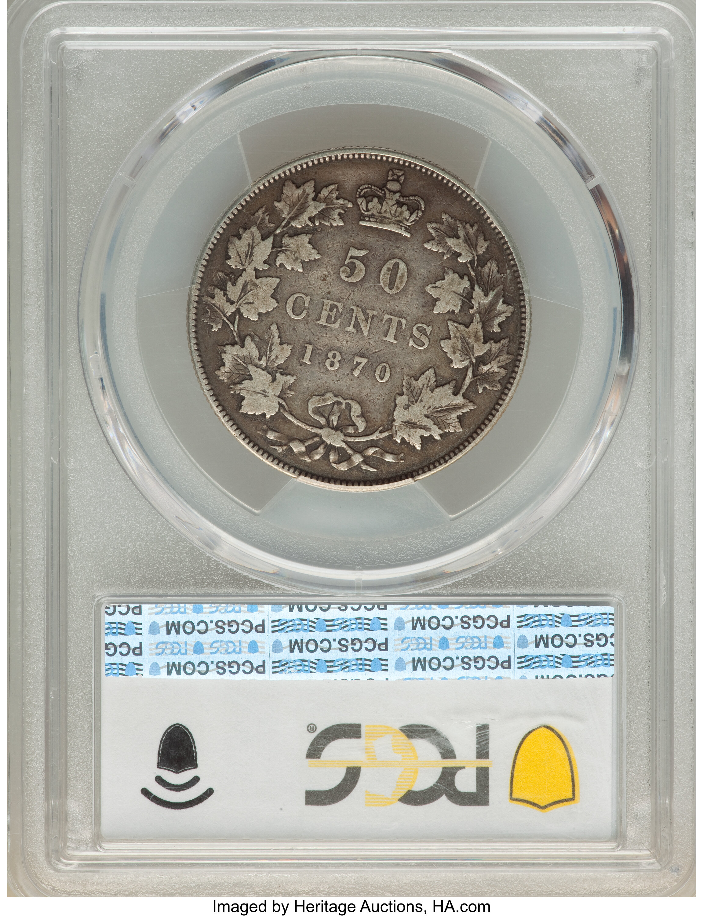 1870 50c LCW VF20 thumbnail 3