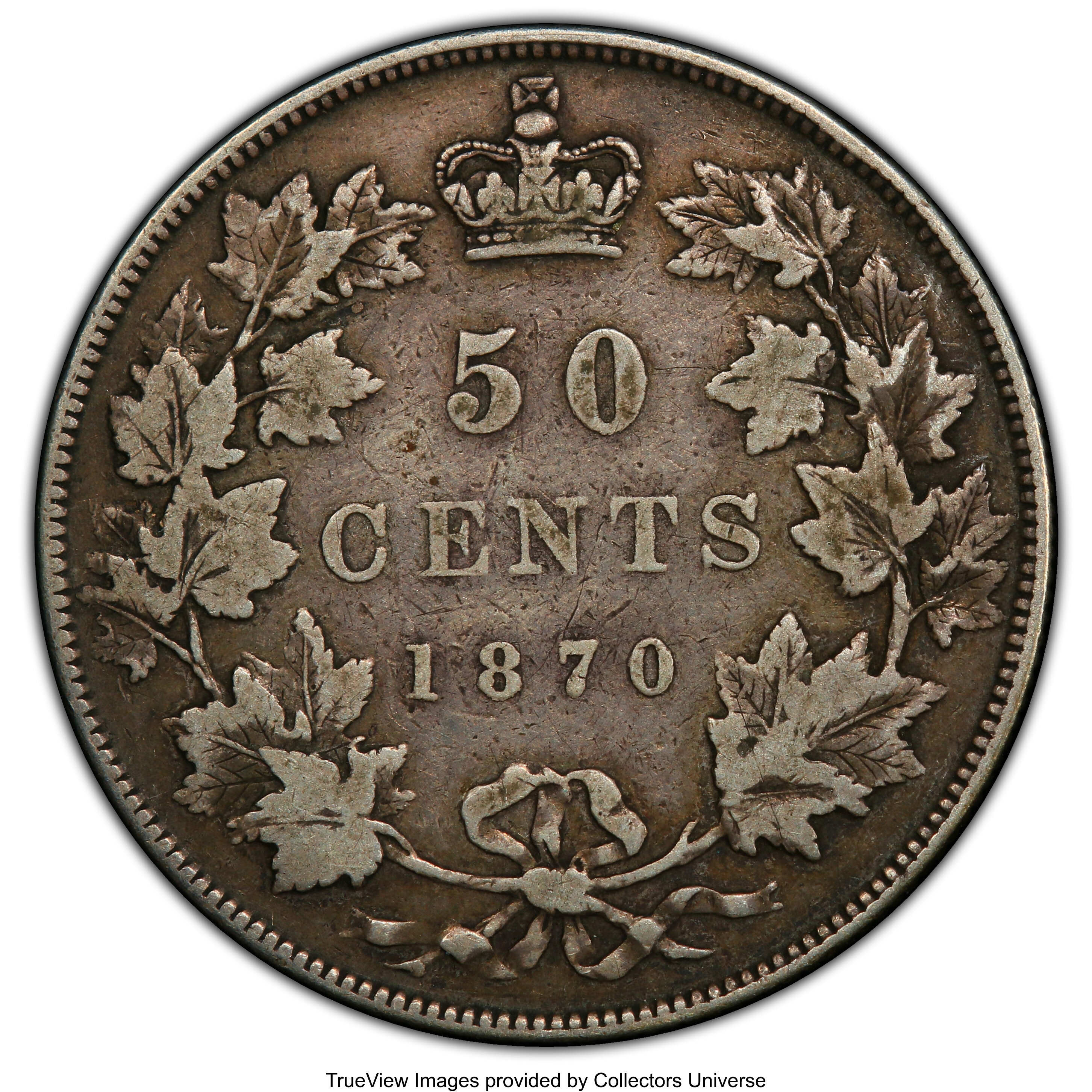 1870 50c LCW VF20 thumbnail 4