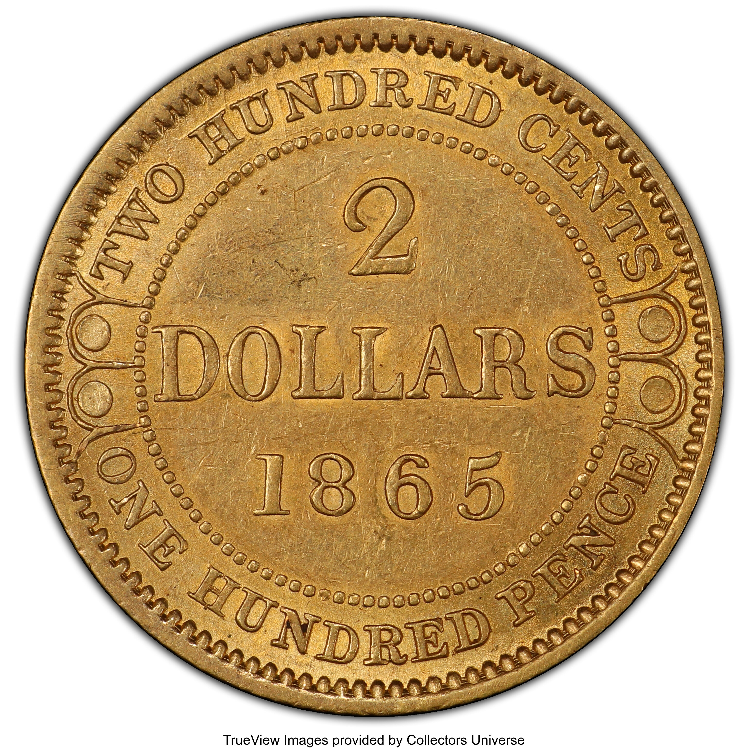 1865 $2 Newfoundland AU58 thumbnail 6
