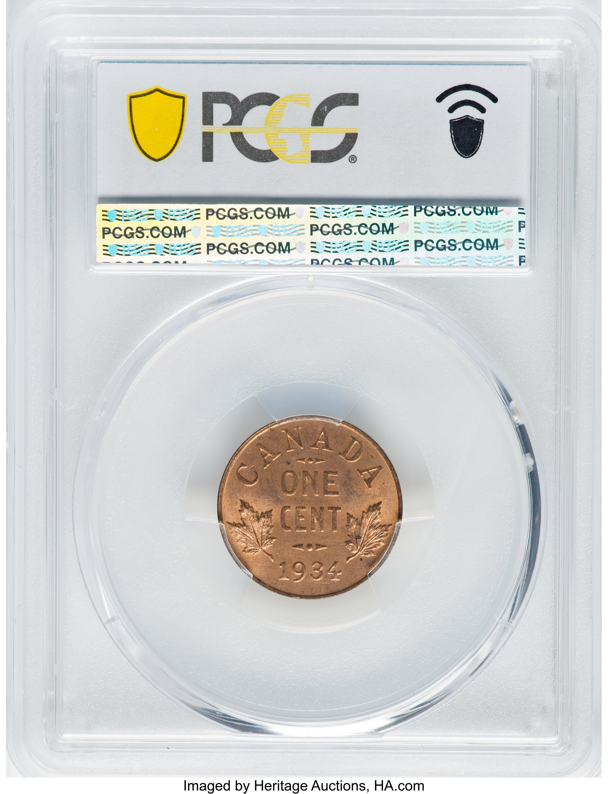 1934 1c MS RD MS64 RD thumbnail 3