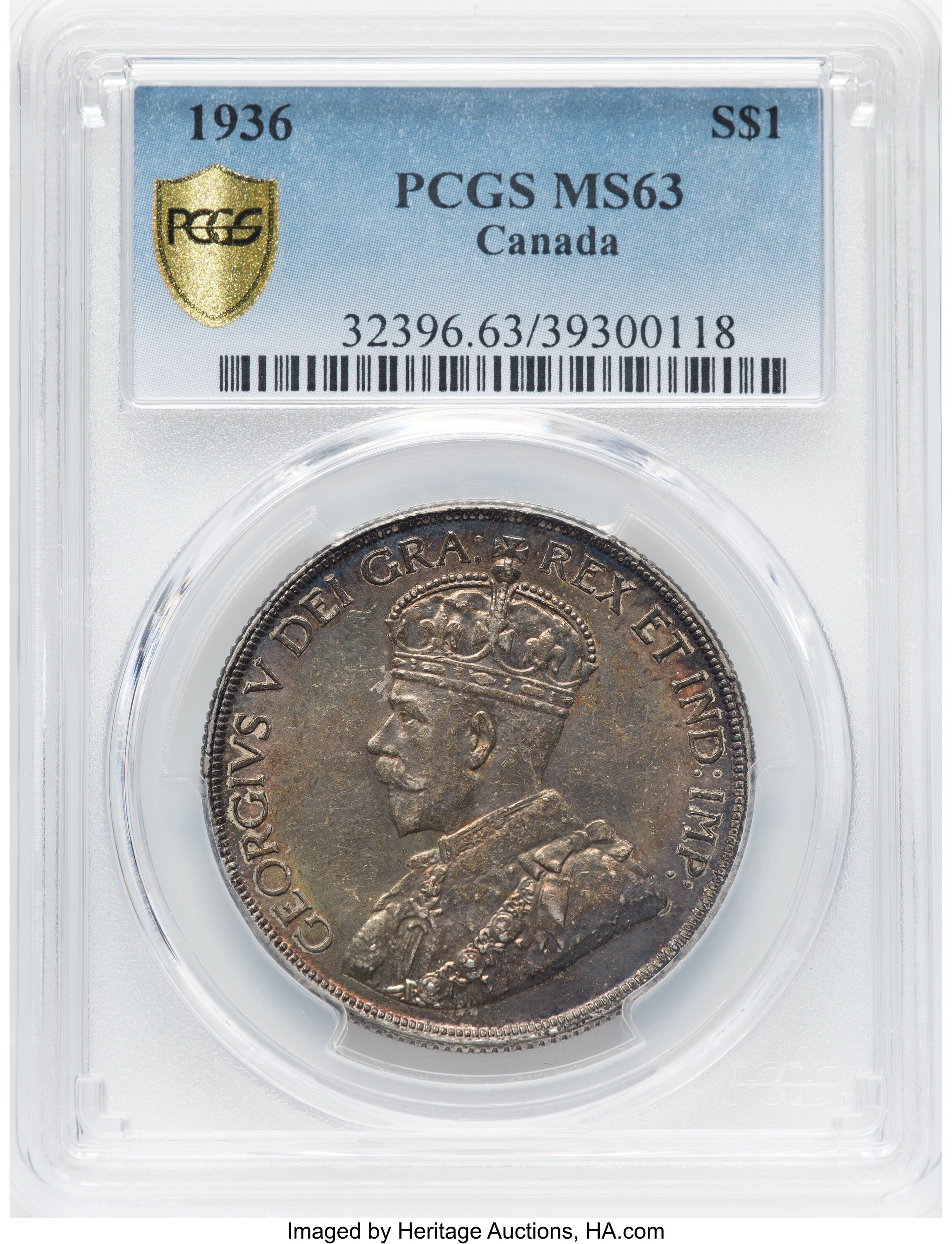 1936 S$1  MS (KM-36) XF45 thumbnail 14