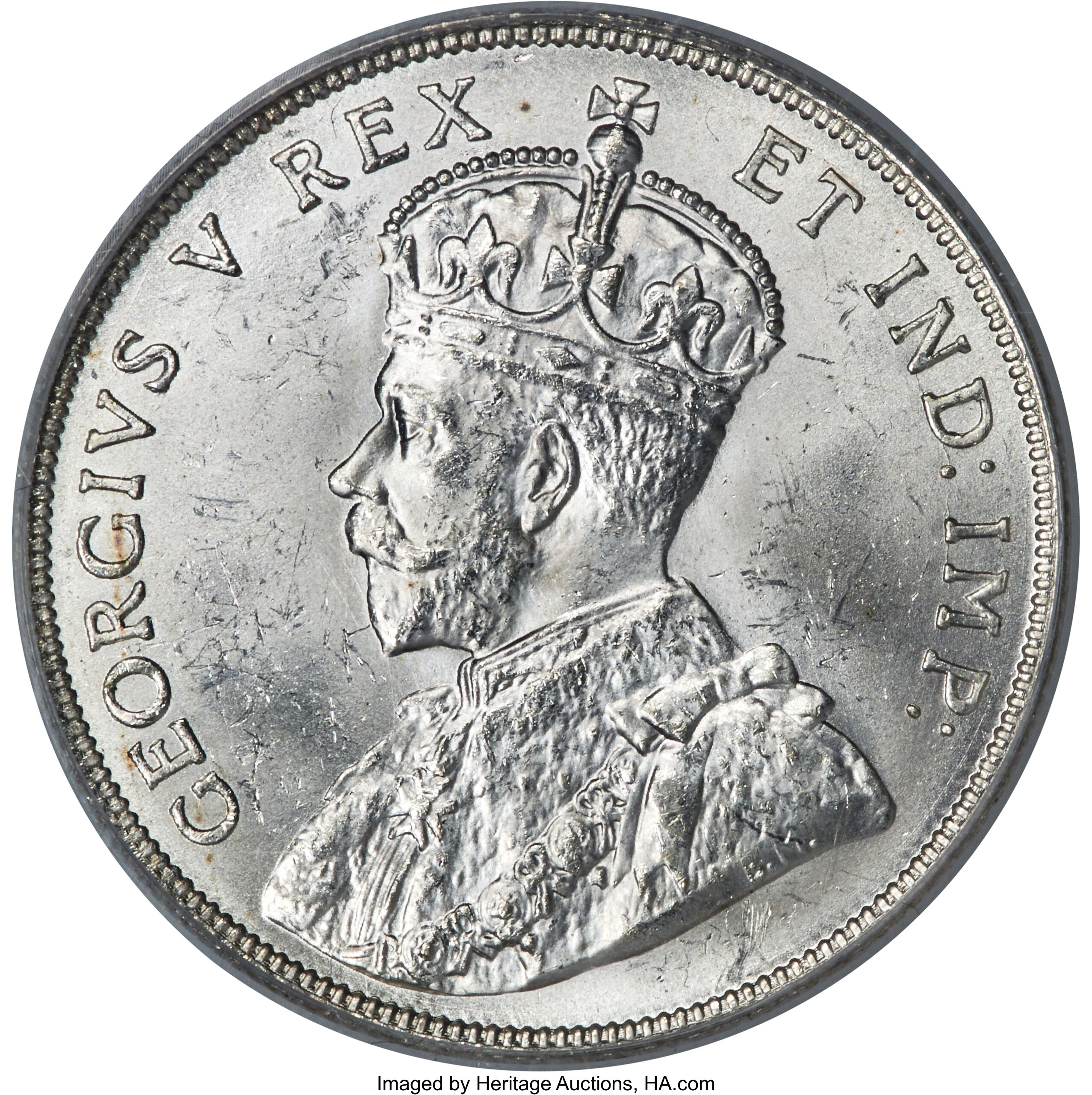Canada: George V "Godless" 50 Cents 1911 MS64 PCGS,...