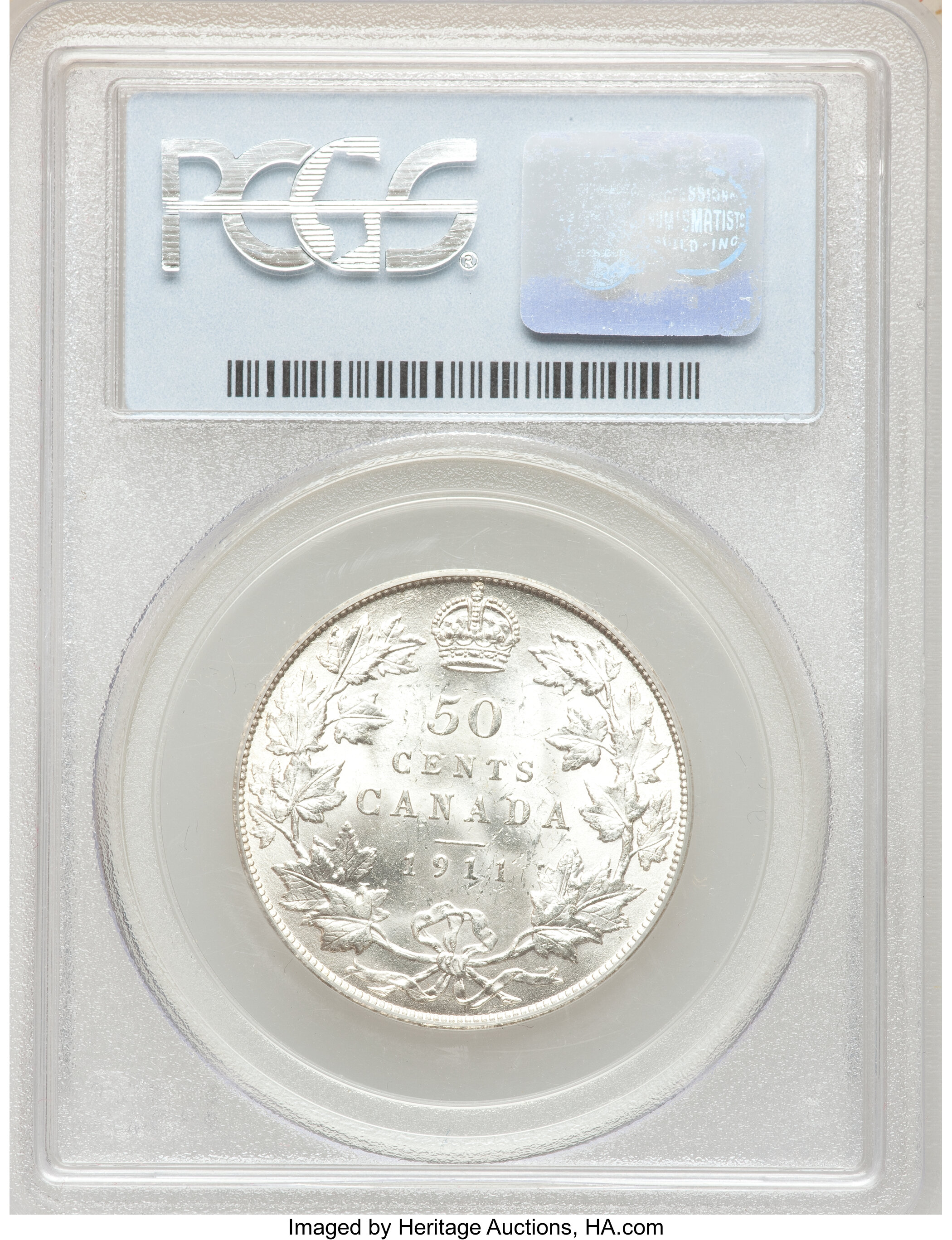 1911 50c MS64 thumbnail 13