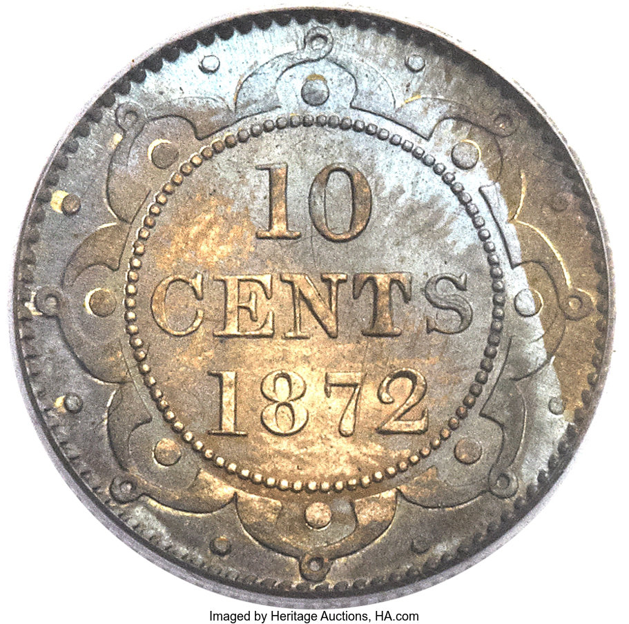 Victoria 10c Newfoundland, 1865-1896 [Type] MS62 thumbnail 10